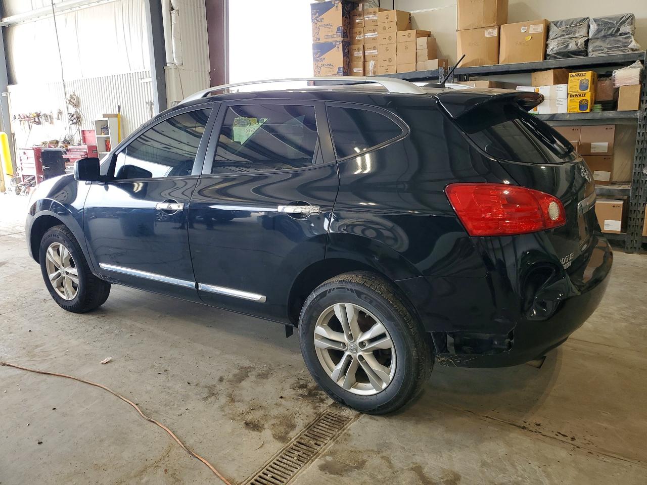 2015 Nissan Rogue Select S Black vin: JN8AS5MV8FW755859
