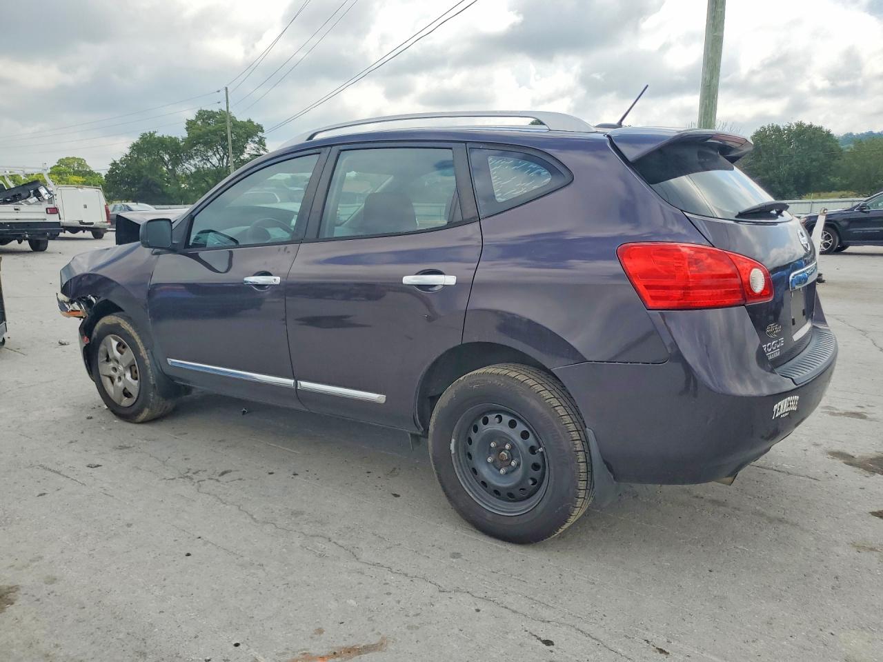 2015 Nissan Rogue Select S Purple vin: JN8AS5MV8FW757790