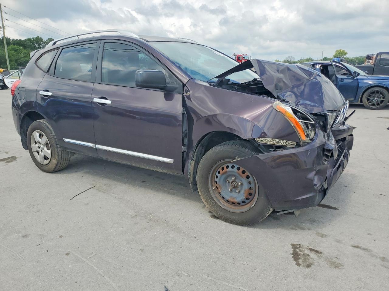 2015 Nissan Rogue Select S Purple vin: JN8AS5MV8FW757790