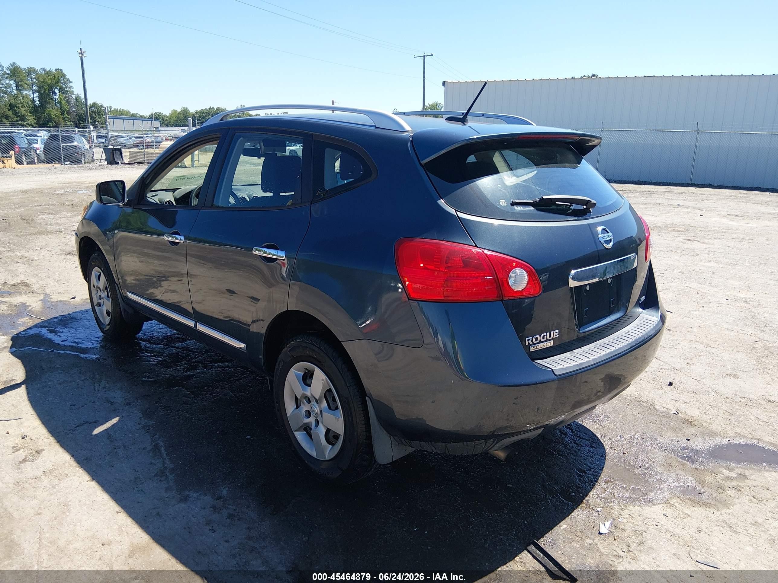 2015 Nissan Rogue Select S Gray vin: JN8AS5MV8FW760074
