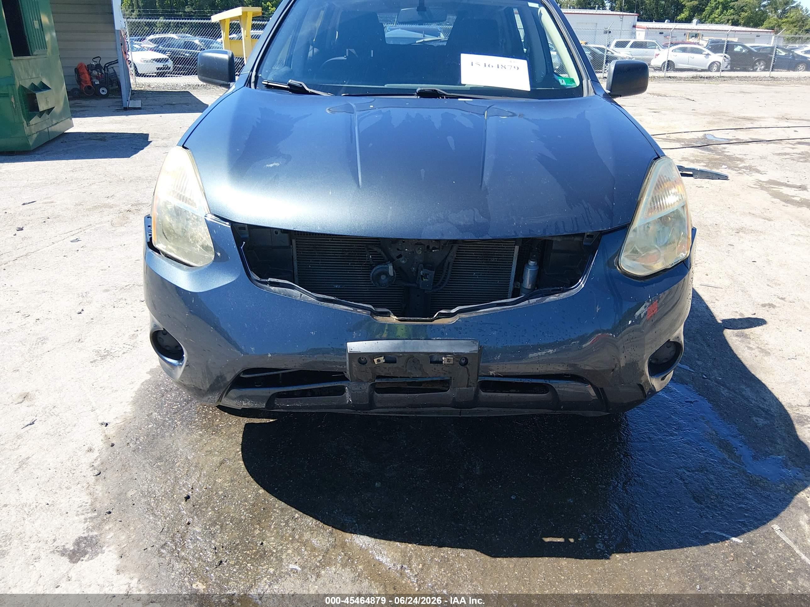 2015 Nissan Rogue Select S Gray vin: JN8AS5MV8FW760074