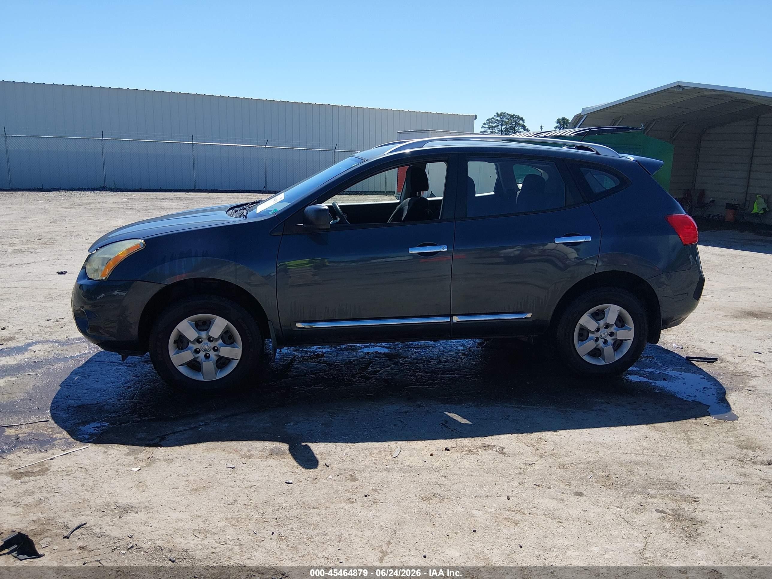 2015 Nissan Rogue Select S Gray vin: JN8AS5MV8FW760074