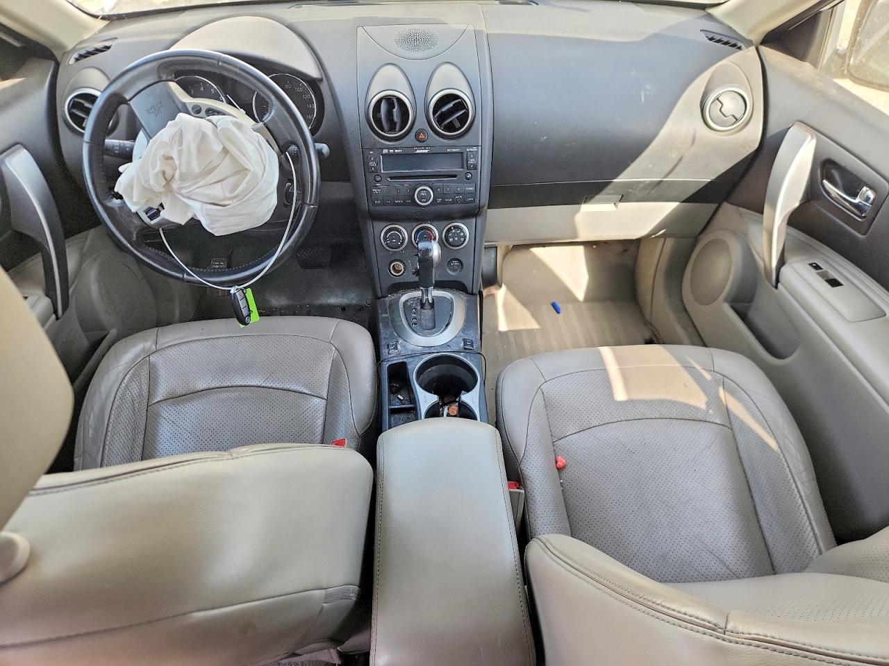 2010 Nissan Rogue S/sl/krom White vin: JN8AS5MV9AW110999