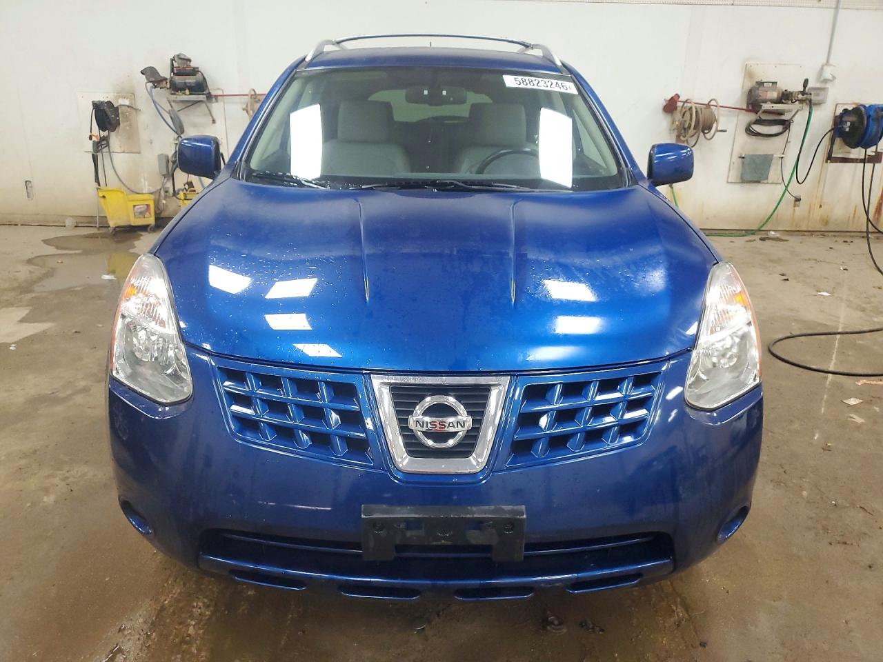 2010 Nissan Rogue S Blue vin: JN8AS5MV9AW115216