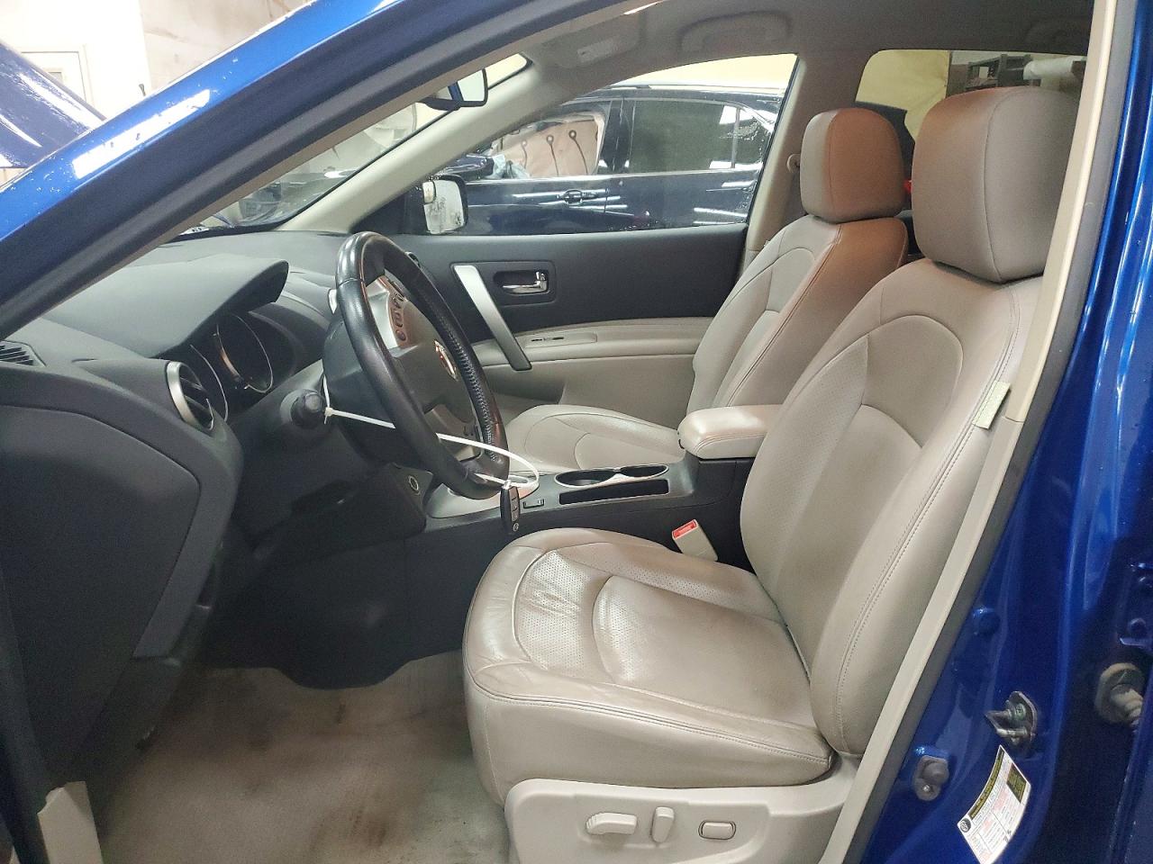 2010 Nissan Rogue S Blue vin: JN8AS5MV9AW115216