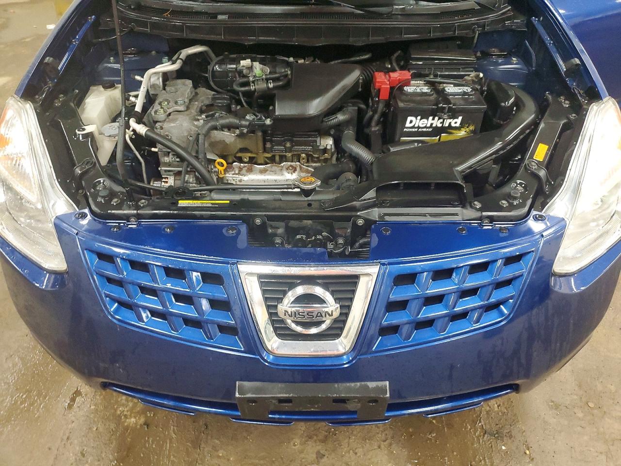 2010 Nissan Rogue S Blue vin: JN8AS5MV9AW115216