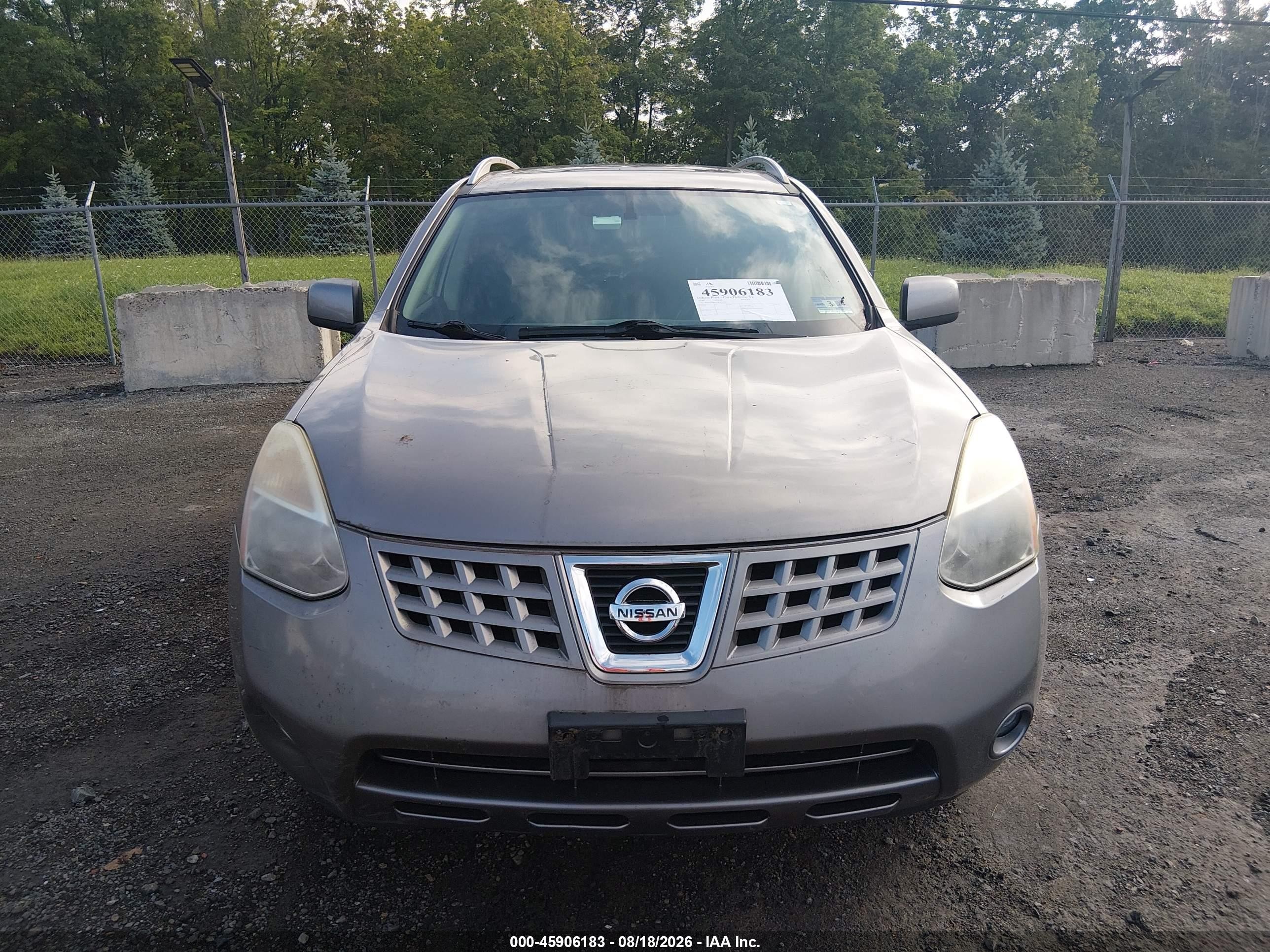 2010 Nissan Rogue Sl Серый vin: JN8AS5MV9AW120559