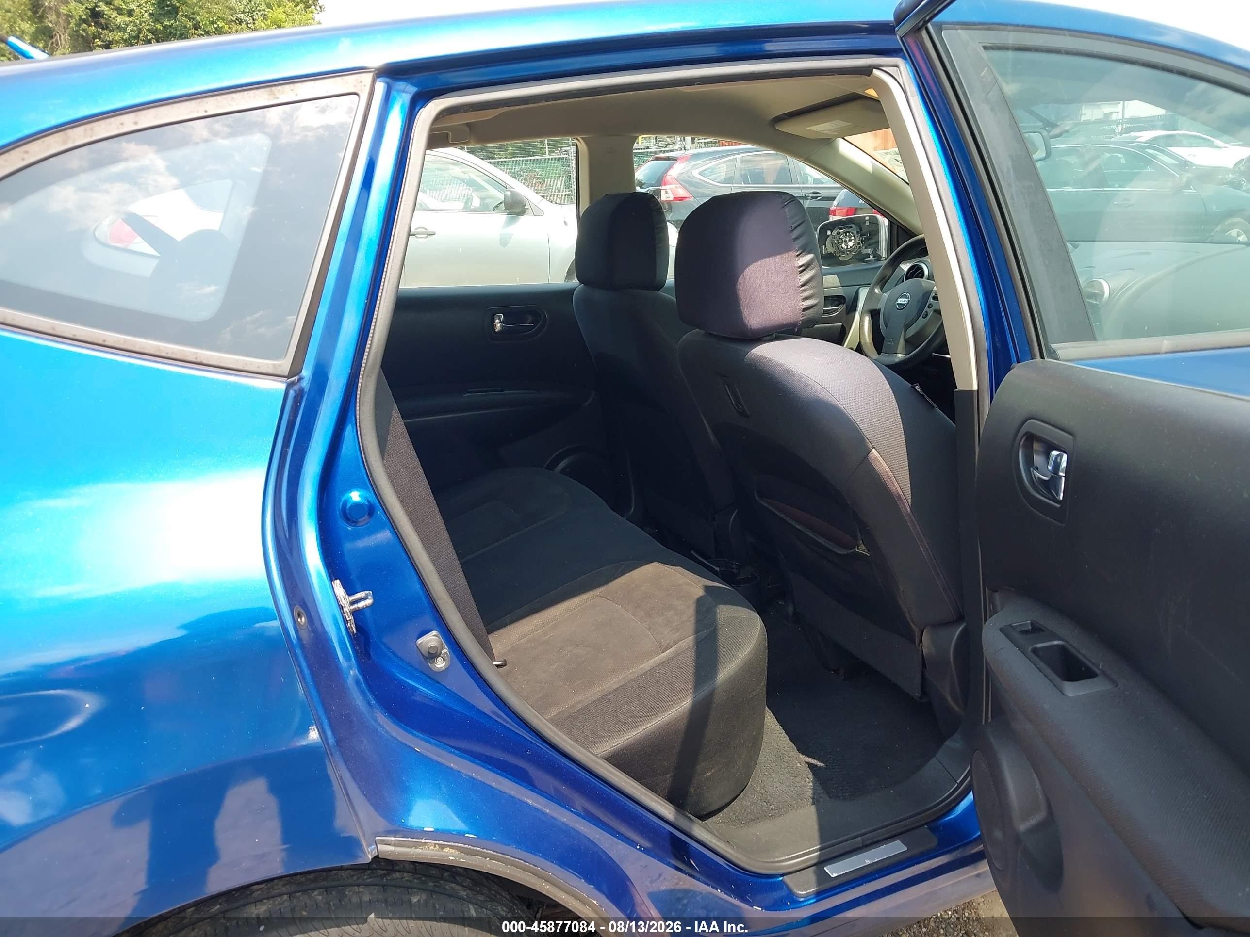 2010 Nissan Rogue S Blue vin: JN8AS5MV9AW120710