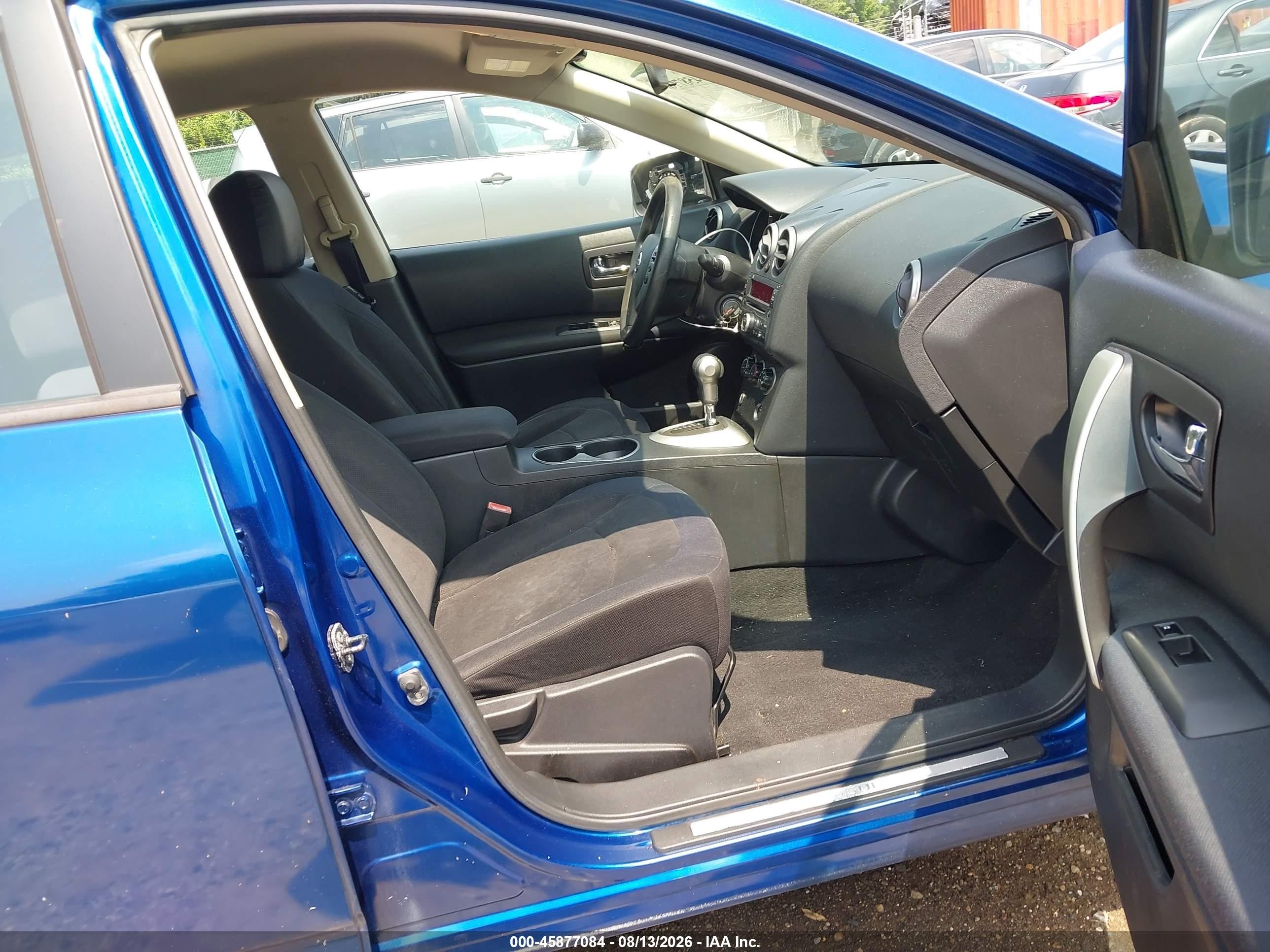 2010 Nissan Rogue S Blue vin: JN8AS5MV9AW120710