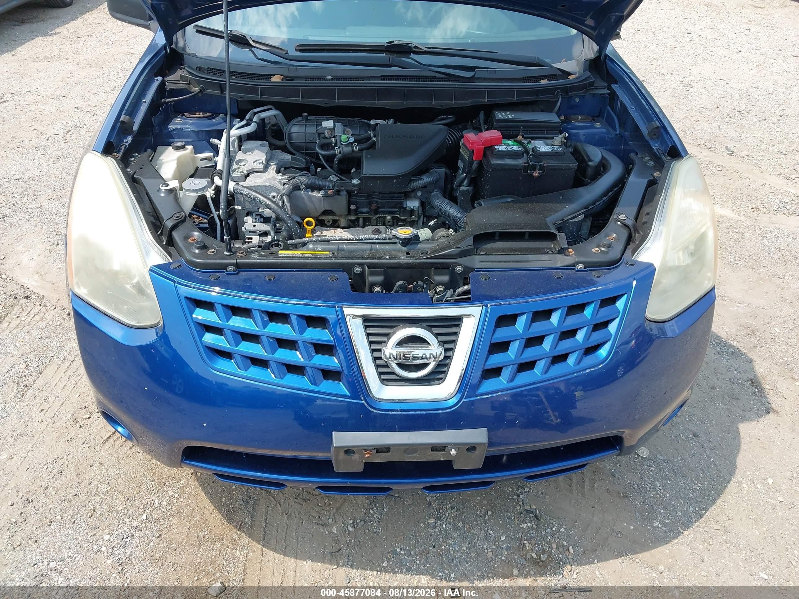 2010 Nissan Rogue S Blue vin: JN8AS5MV9AW120710