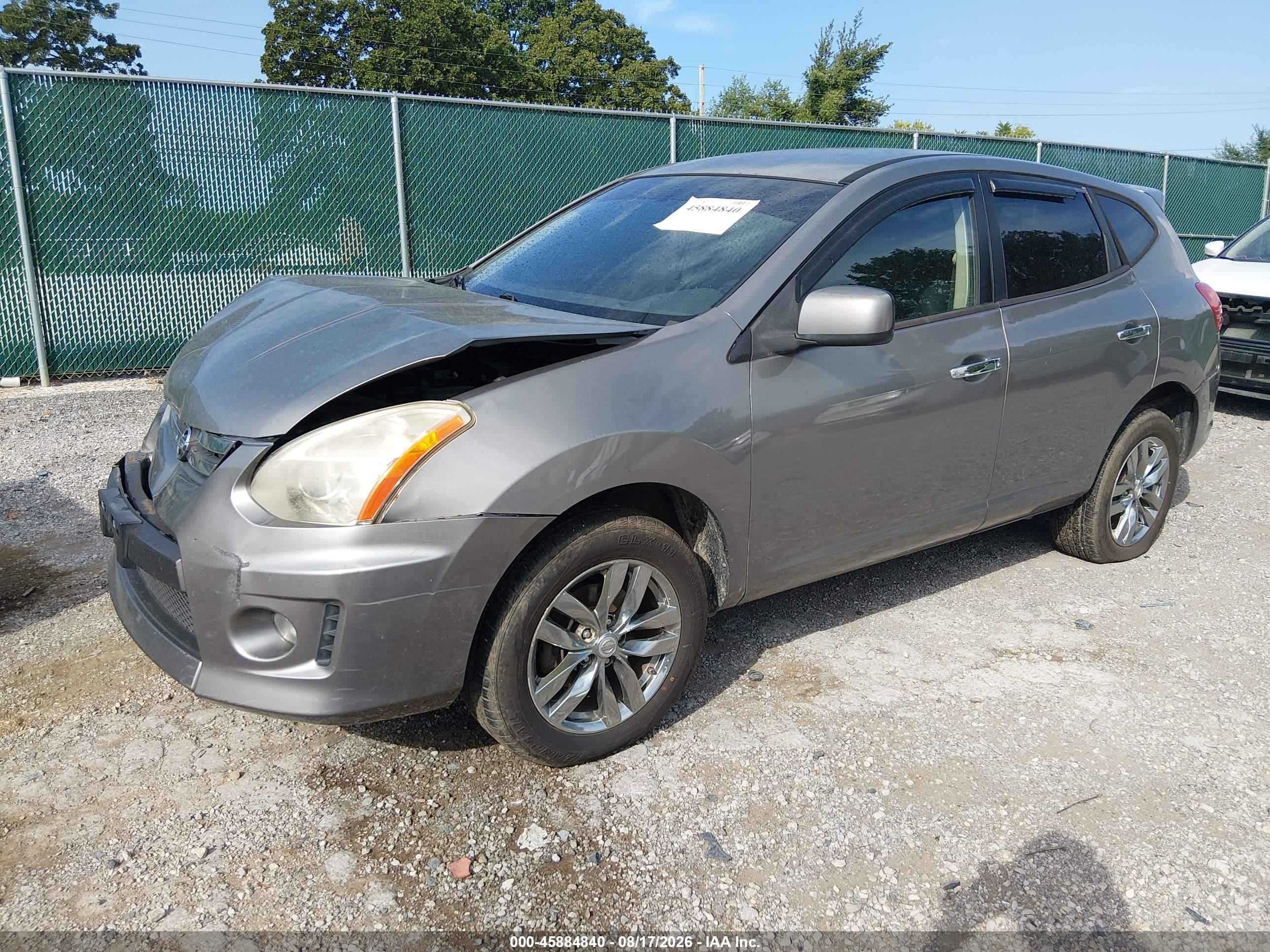 2010 Nissan Rogue S Krom Edition Gray vin: JN8AS5MV9AW121078