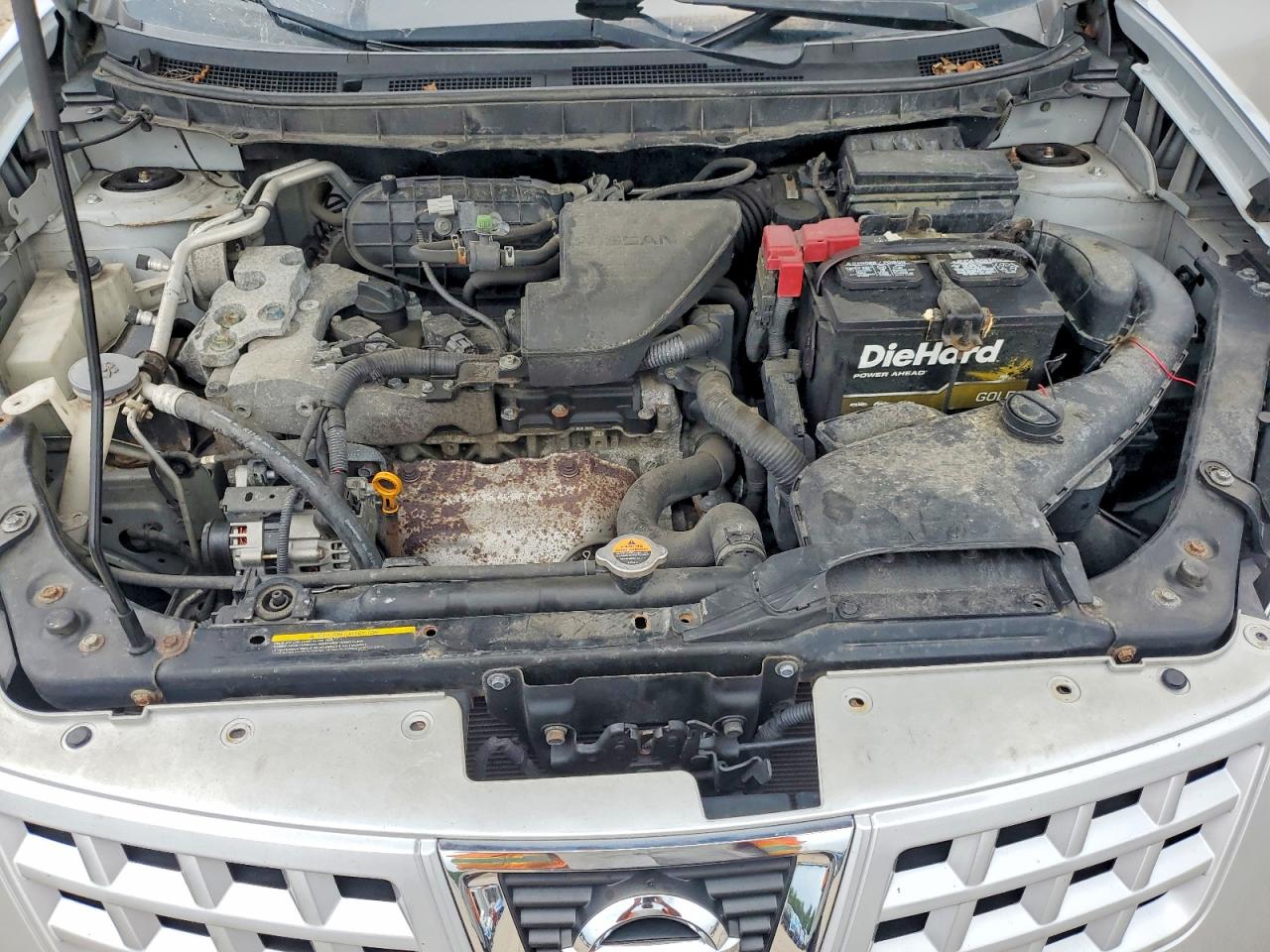 2010 Nissan Rogue S/sl/krom Silver vin: JN8AS5MV9AW126314