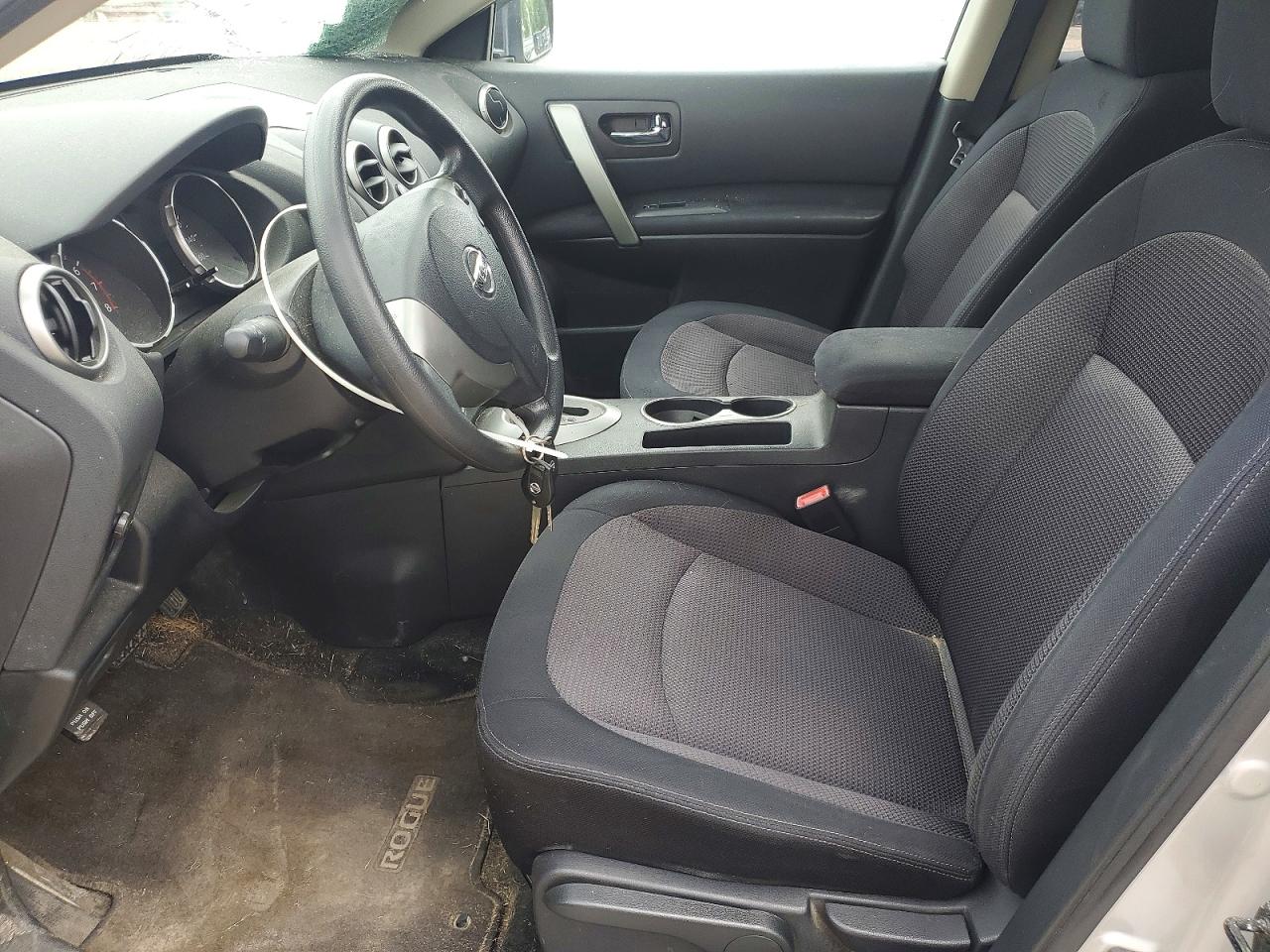 2010 Nissan Rogue S/sl/krom Silver vin: JN8AS5MV9AW126314