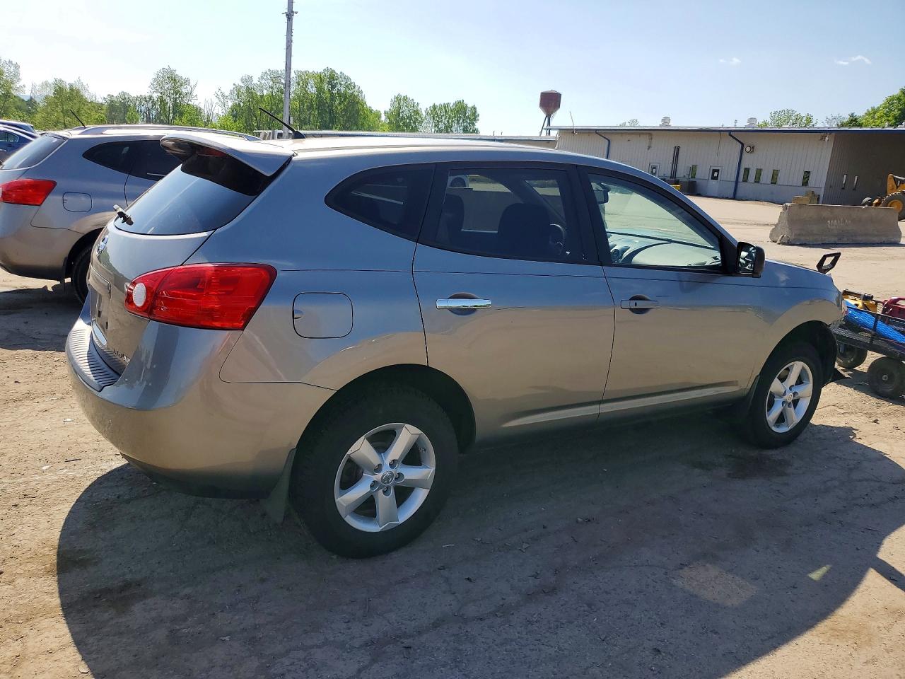 2010 Nissan Rogue S Gray vin: JN8AS5MV9AW128824