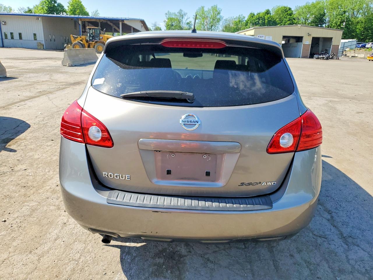 2010 Nissan Rogue S Gray vin: JN8AS5MV9AW128824