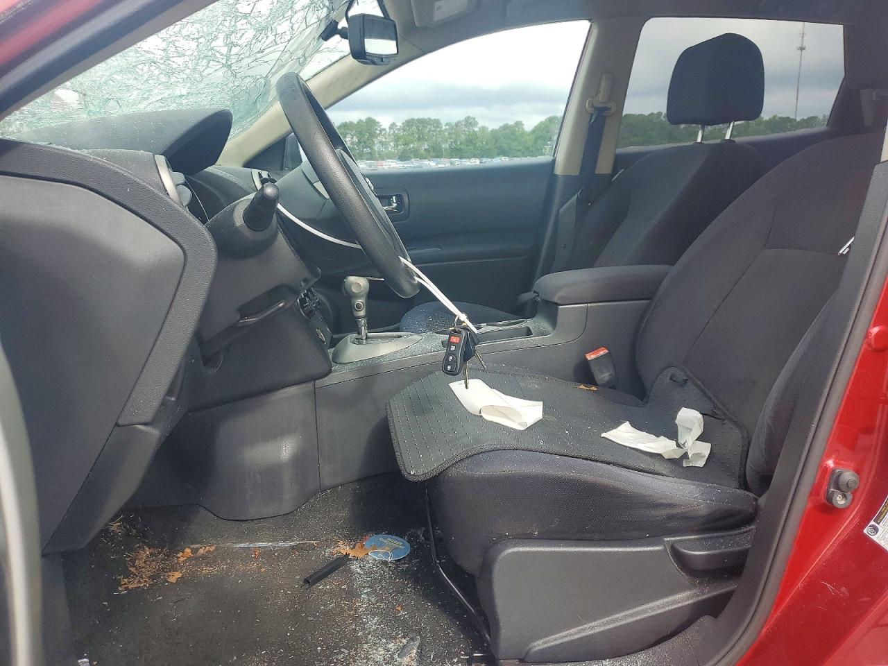 2010 Nissan Rogue S Red vin: JN8AS5MV9AW132761