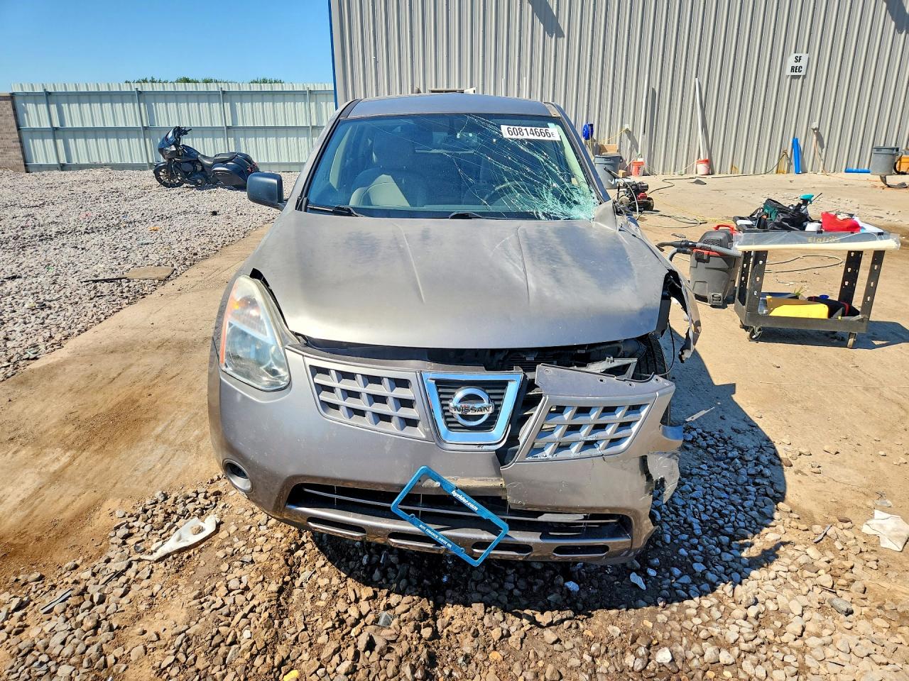 2010 Nissan Rogue S/sl/krom Gray vin: JN8AS5MV9AW133604