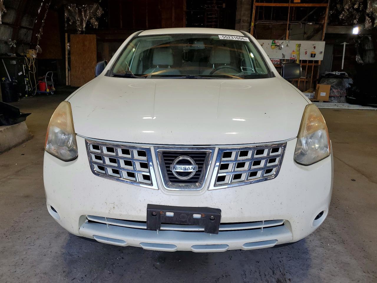 2010 Nissan Rogue S White vin: JN8AS5MV9AW603162