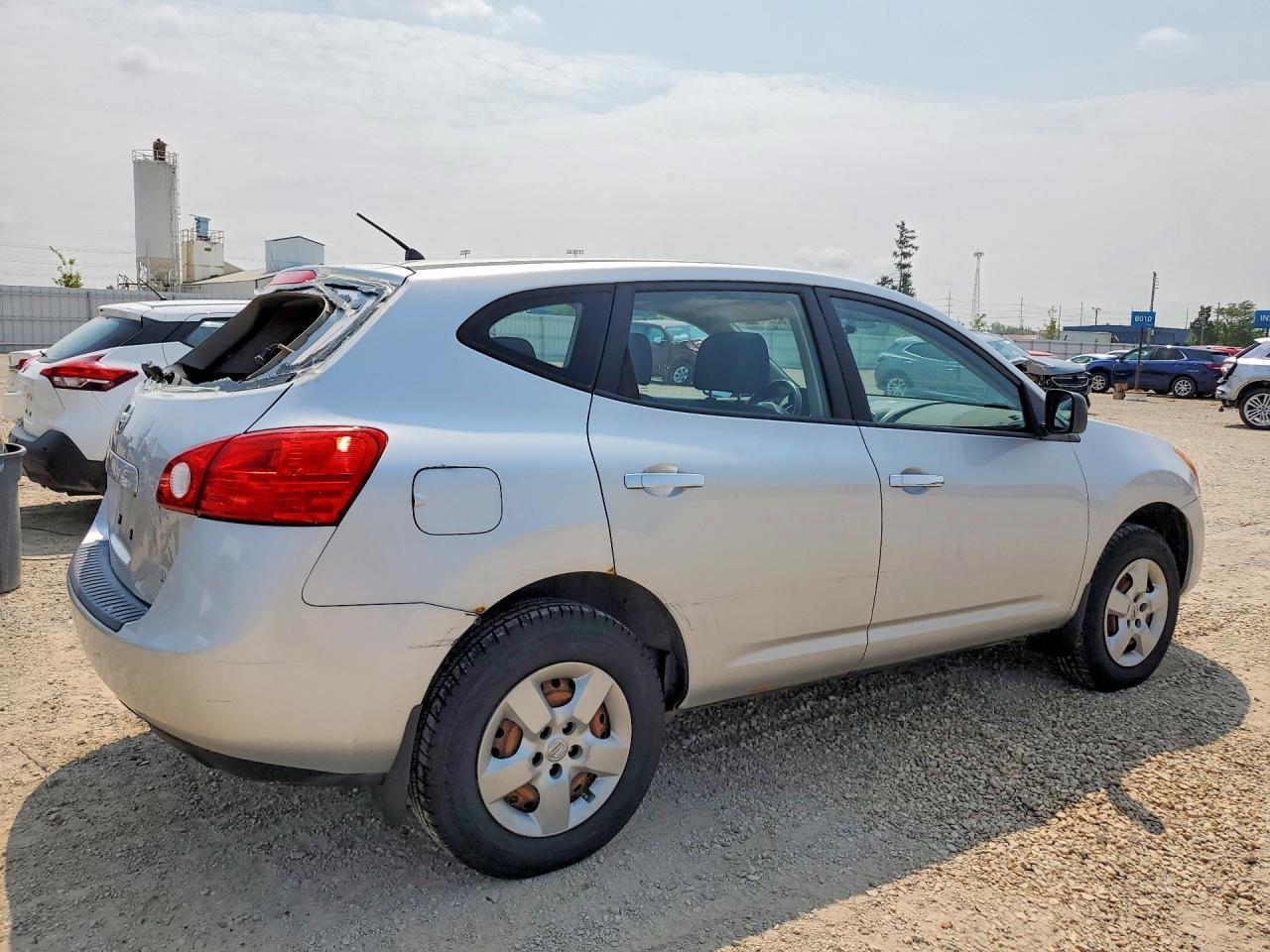 2010 Nissan Rogue S Серебряный vin: JN8AS5MV9AW608345