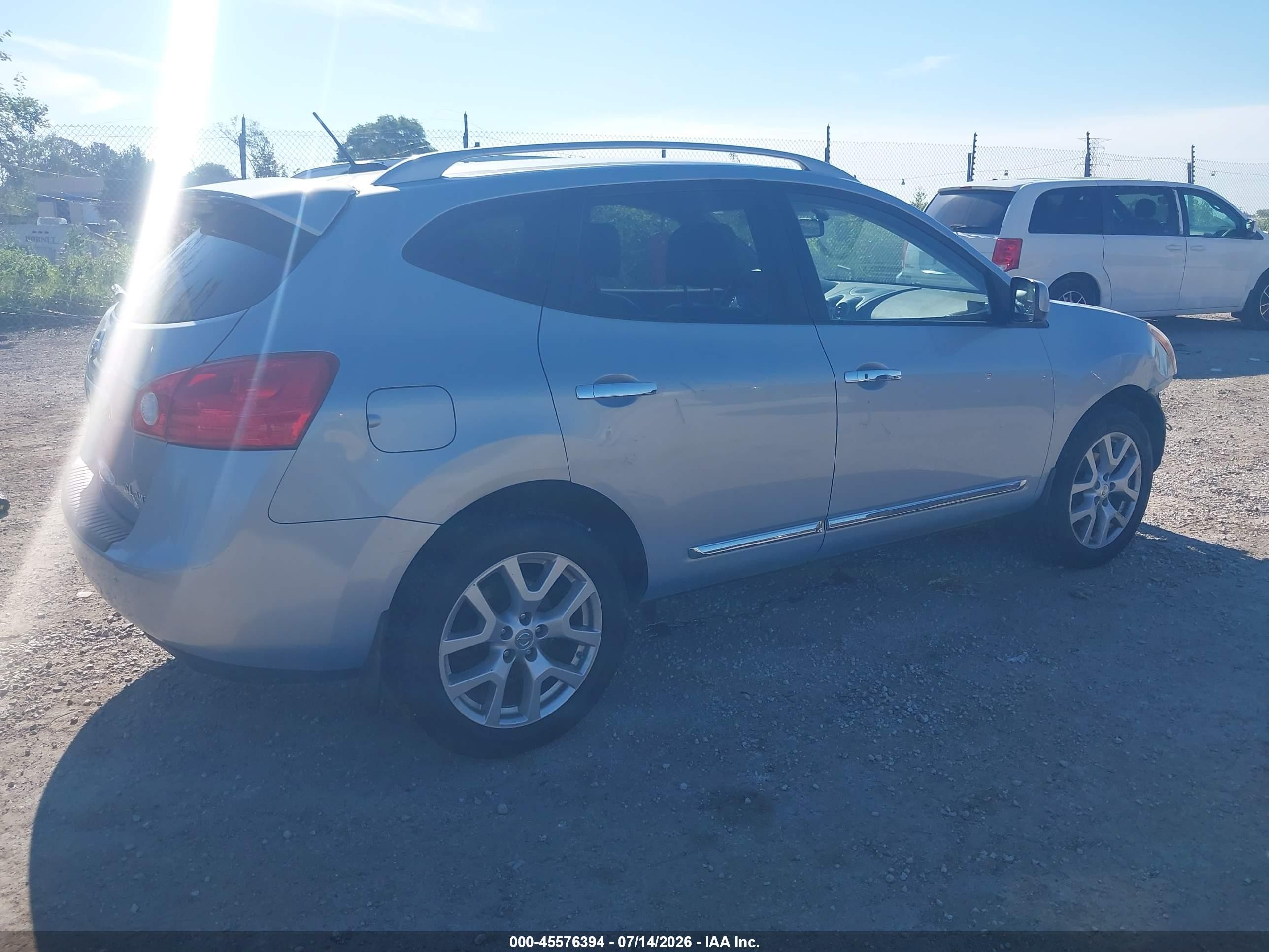 2011 Nissan Rogue Sv Light Blue vin: JN8AS5MV9BW250391