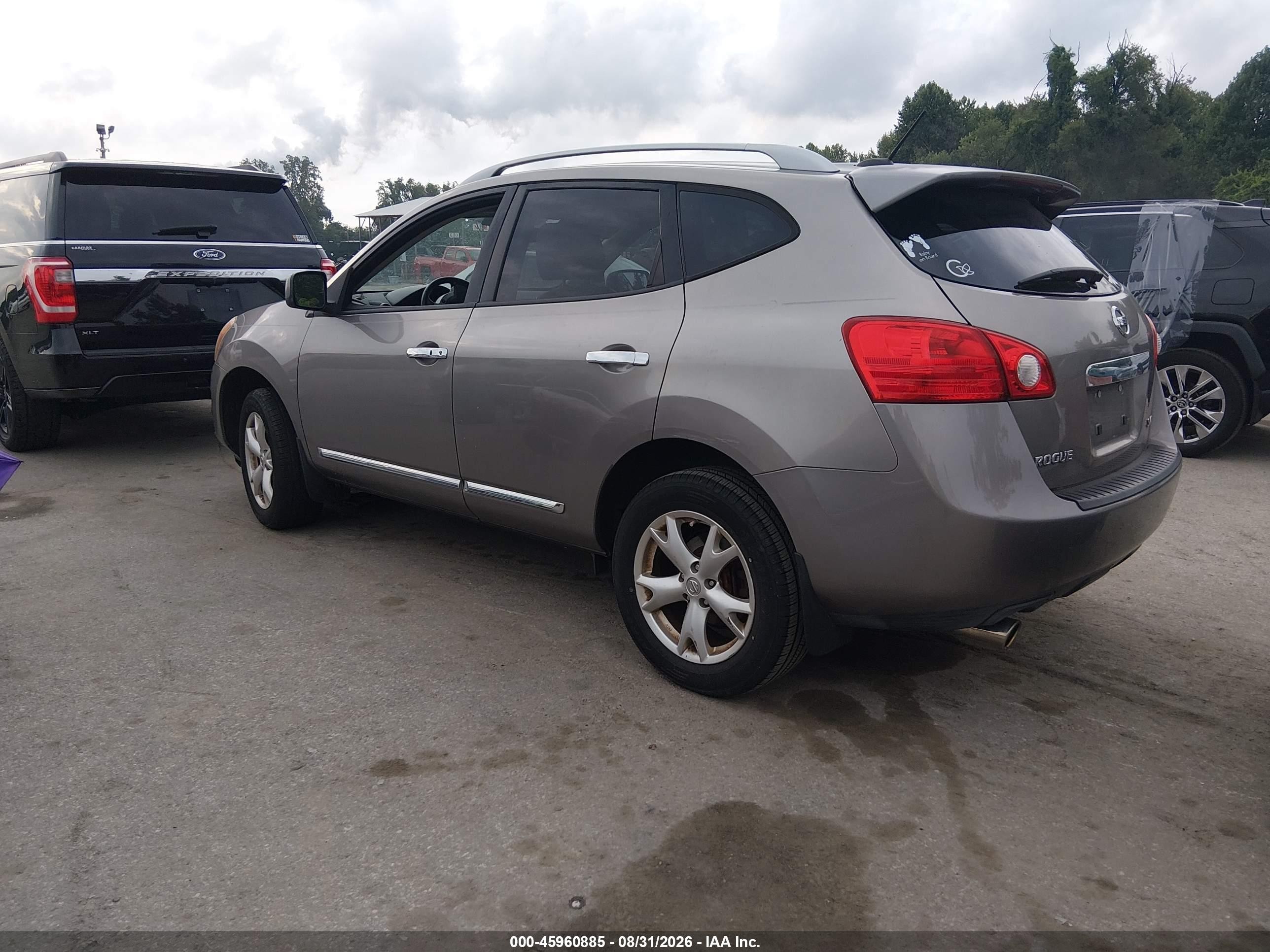2011 Nissan Rogue Sv Gray vin: JN8AS5MV9BW250598