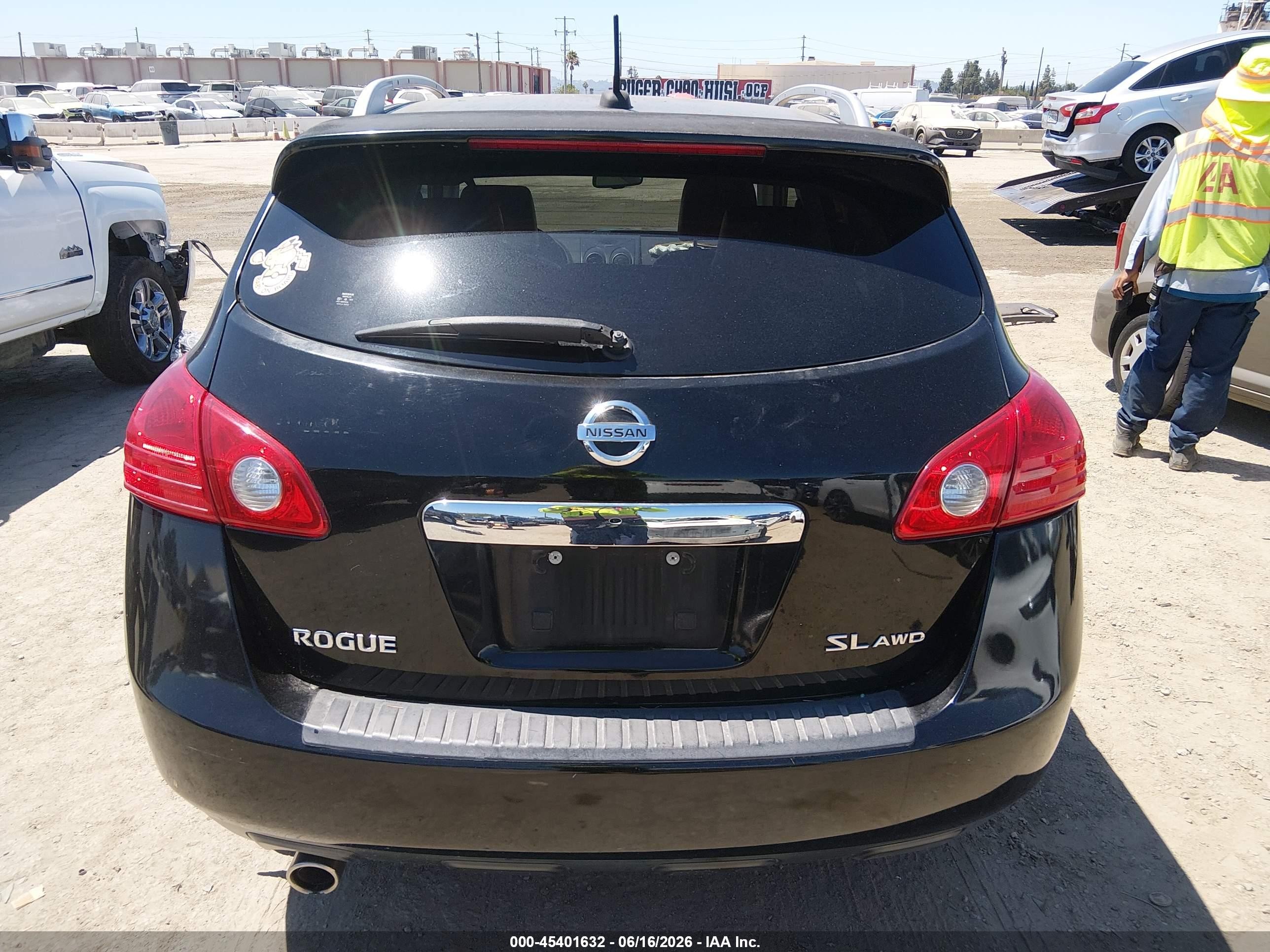 2011 Nissan Rogue Sv Черный vin: JN8AS5MV9BW256613