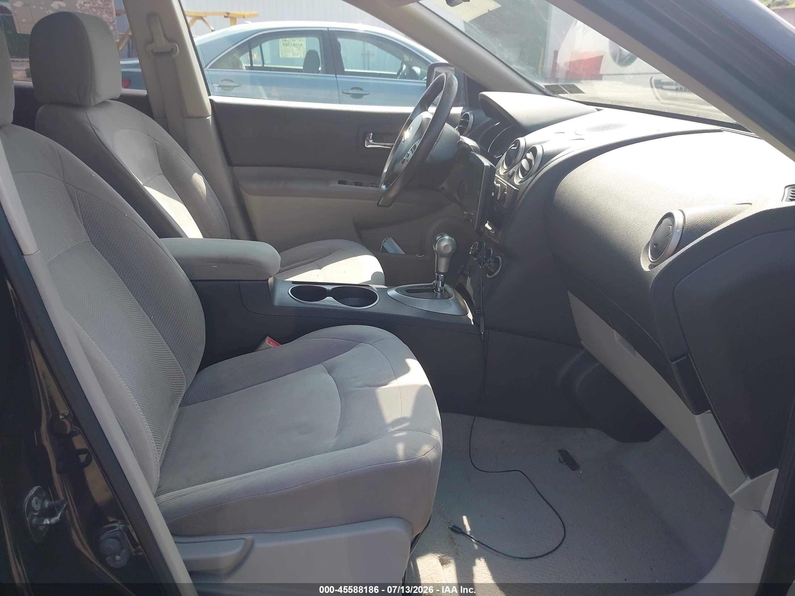 2011 Nissan Rogue S Black vin: JN8AS5MV9BW263285