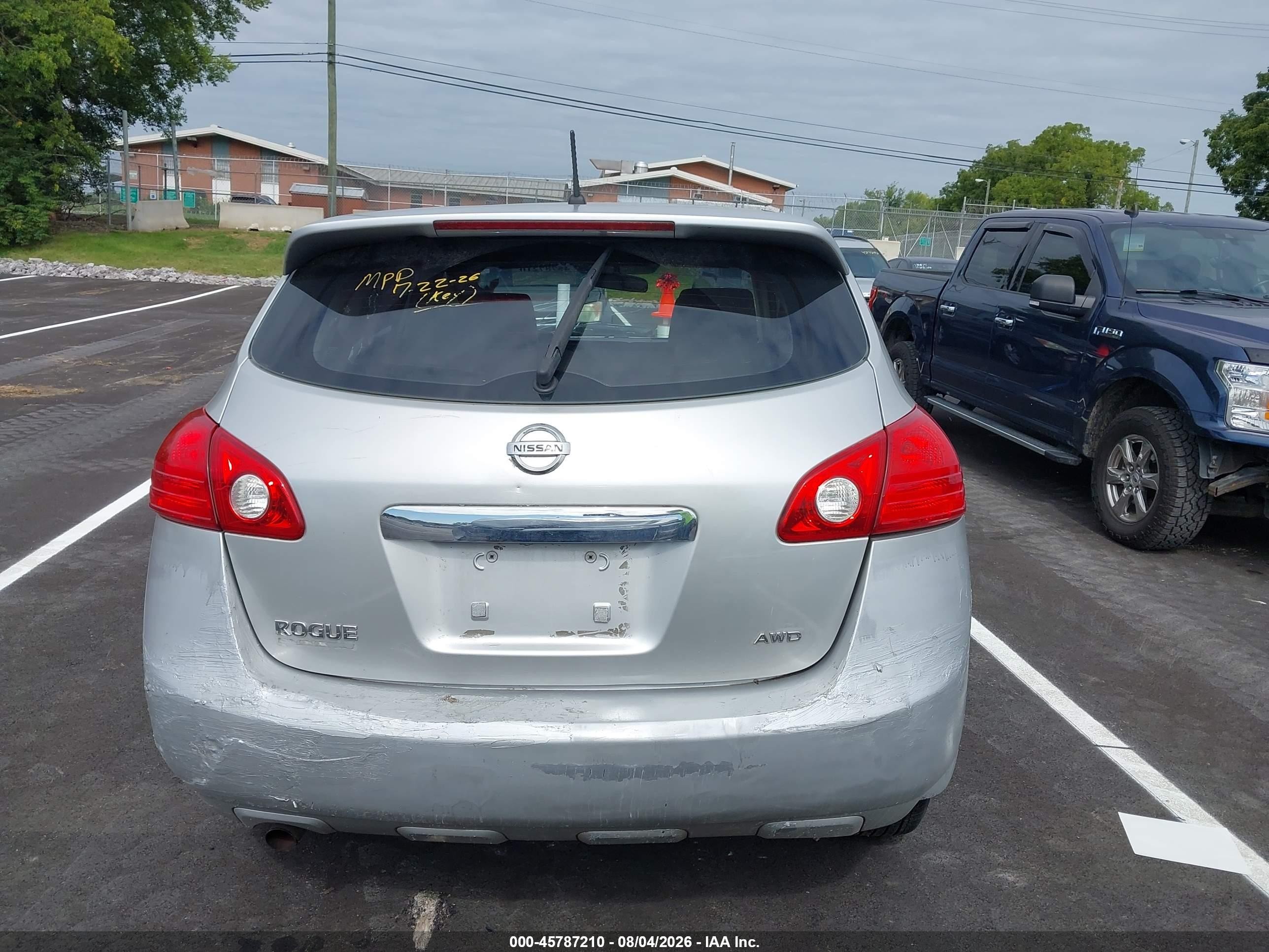 2011 Nissan Rogue S Silver vin: JN8AS5MV9BW269801