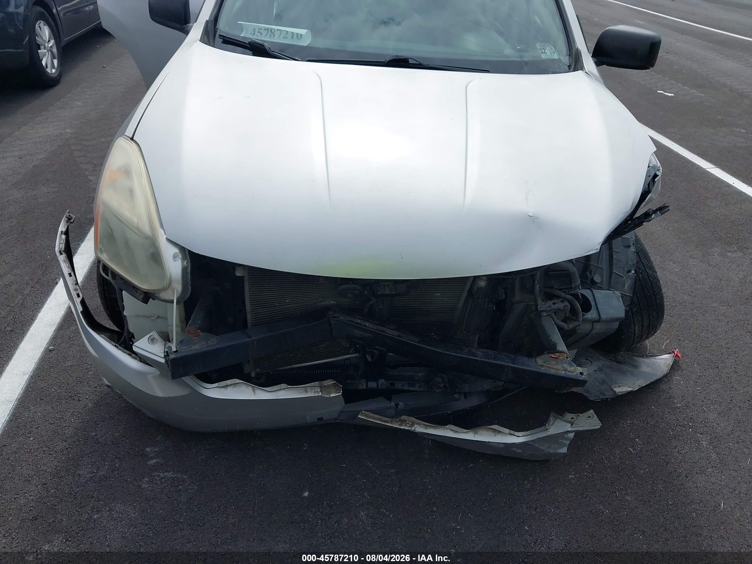 2011 Nissan Rogue S Silver vin: JN8AS5MV9BW269801