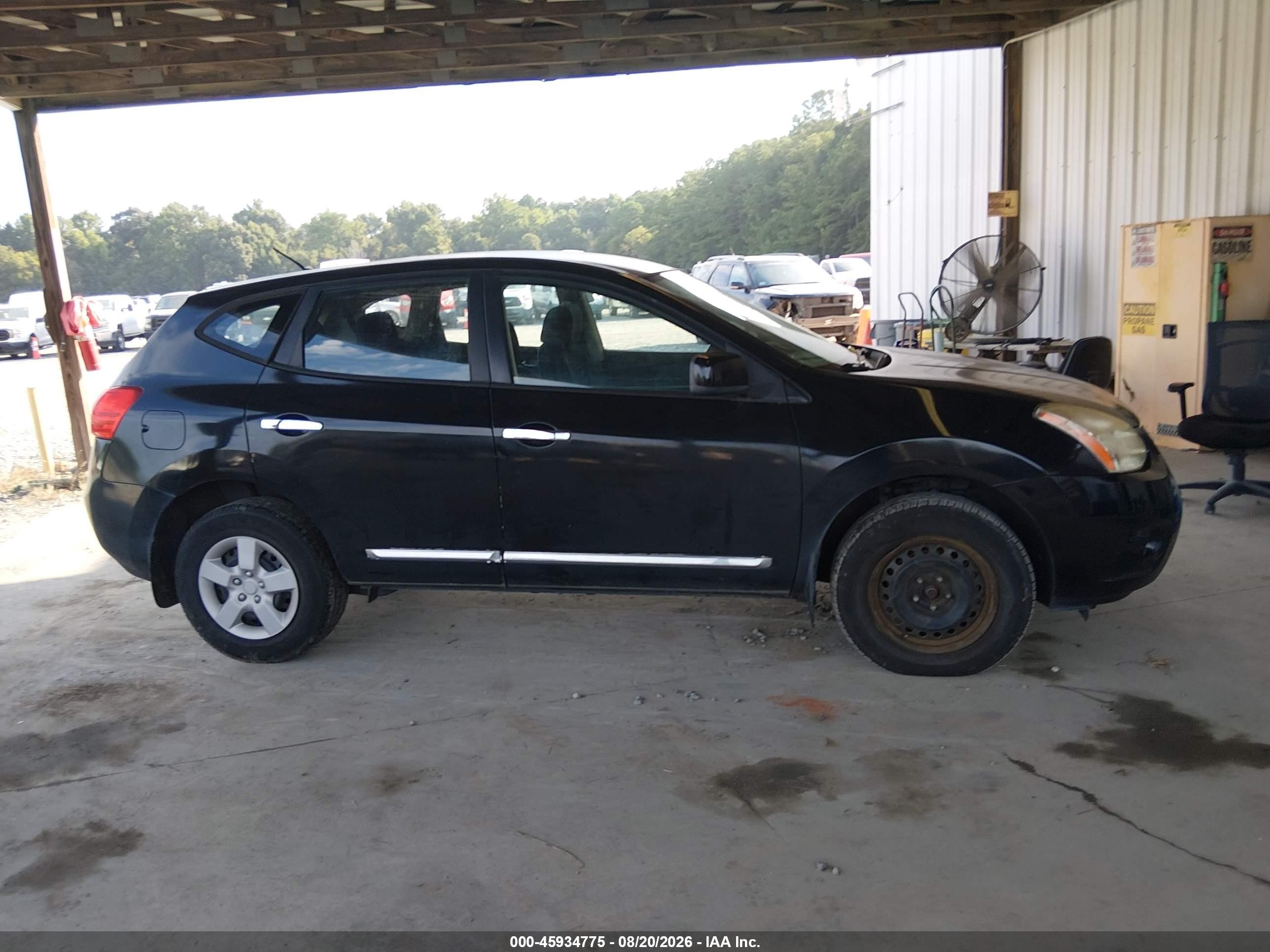 2011 Nissan Rogue S/sv/krom Black vin: JN8AS5MV9BW271838
