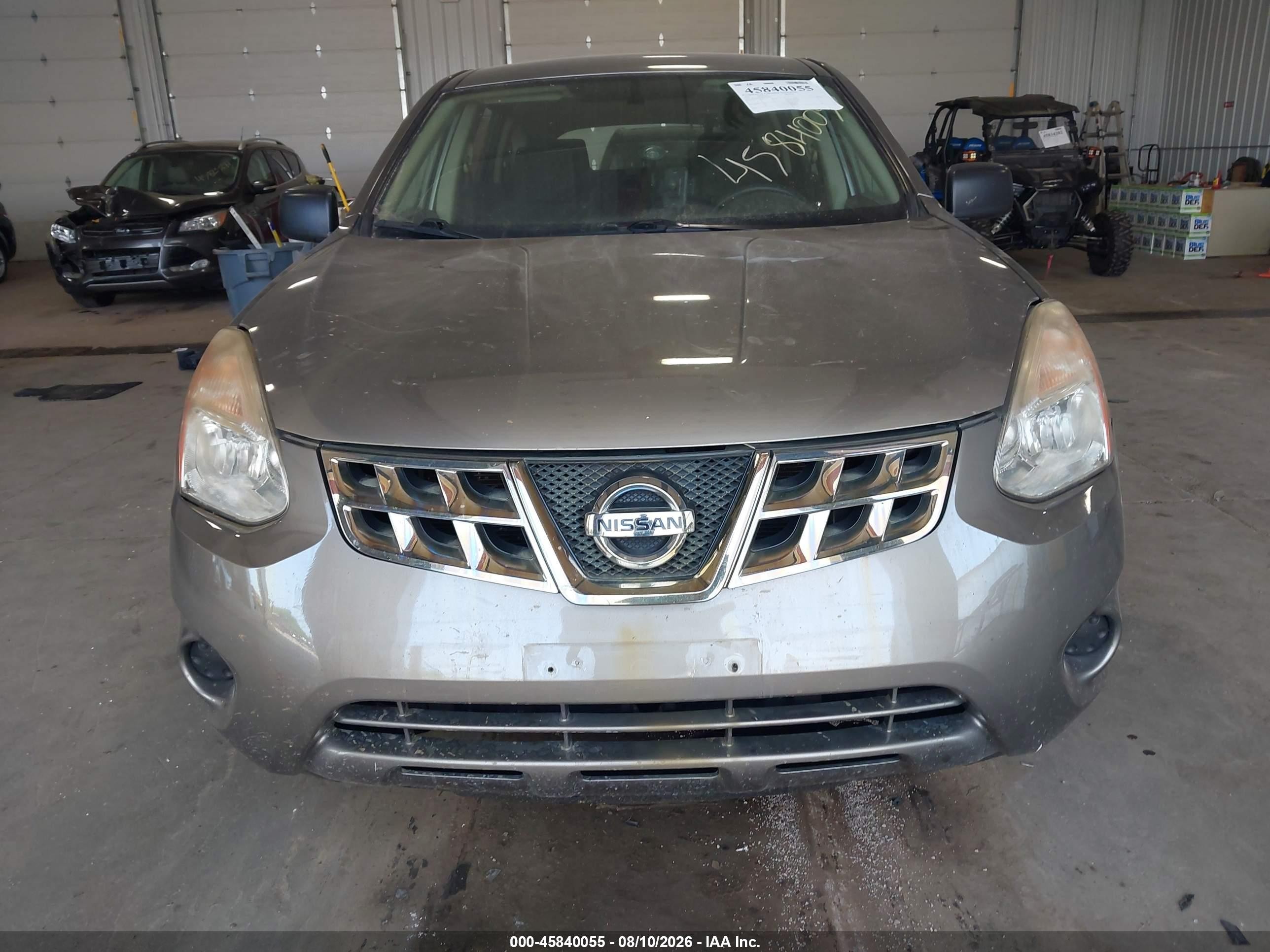 2011 Nissan Rogue S Серебряный vin: JN8AS5MV9BW274075