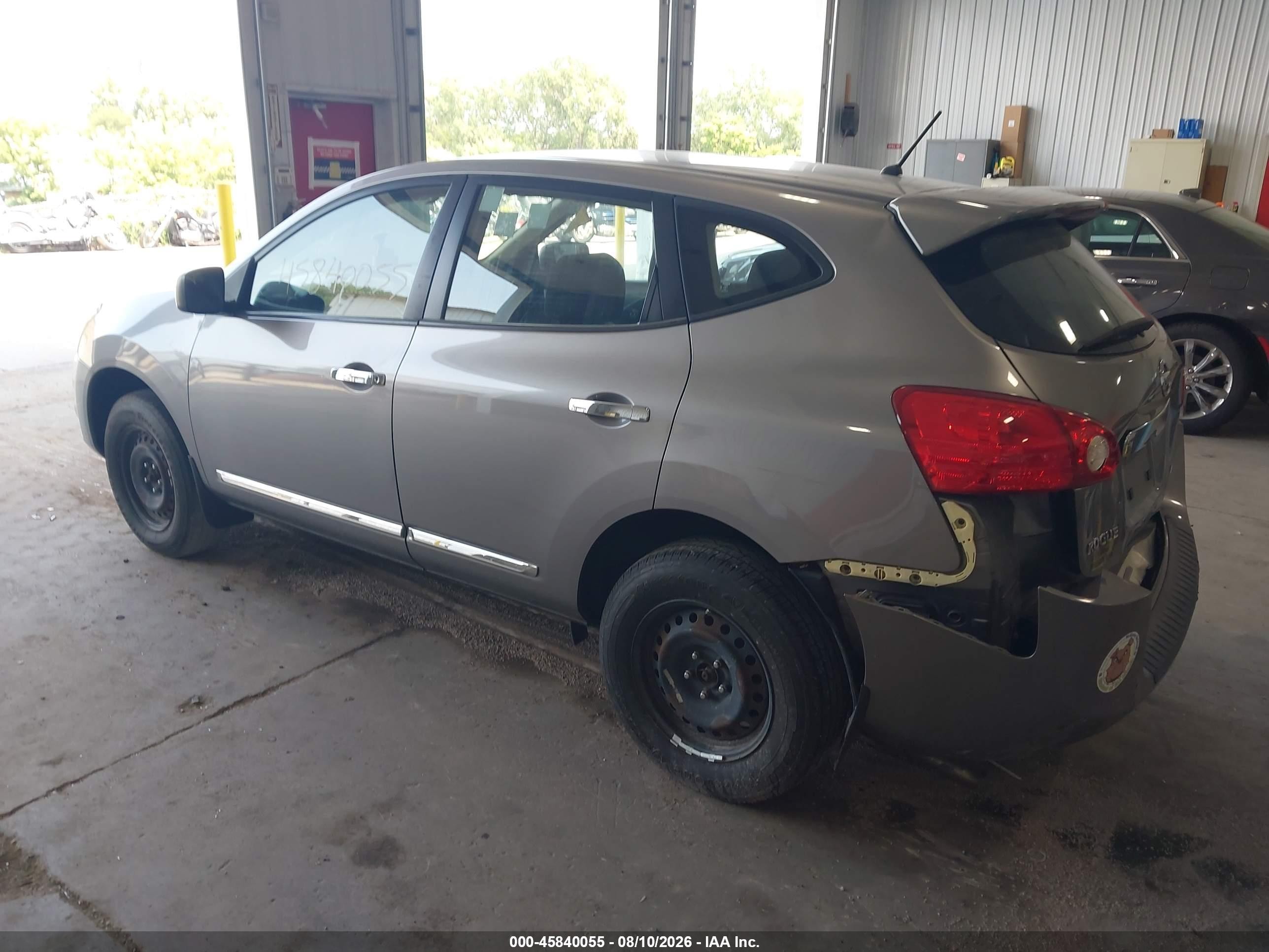 2011 Nissan Rogue S Серебряный vin: JN8AS5MV9BW274075
