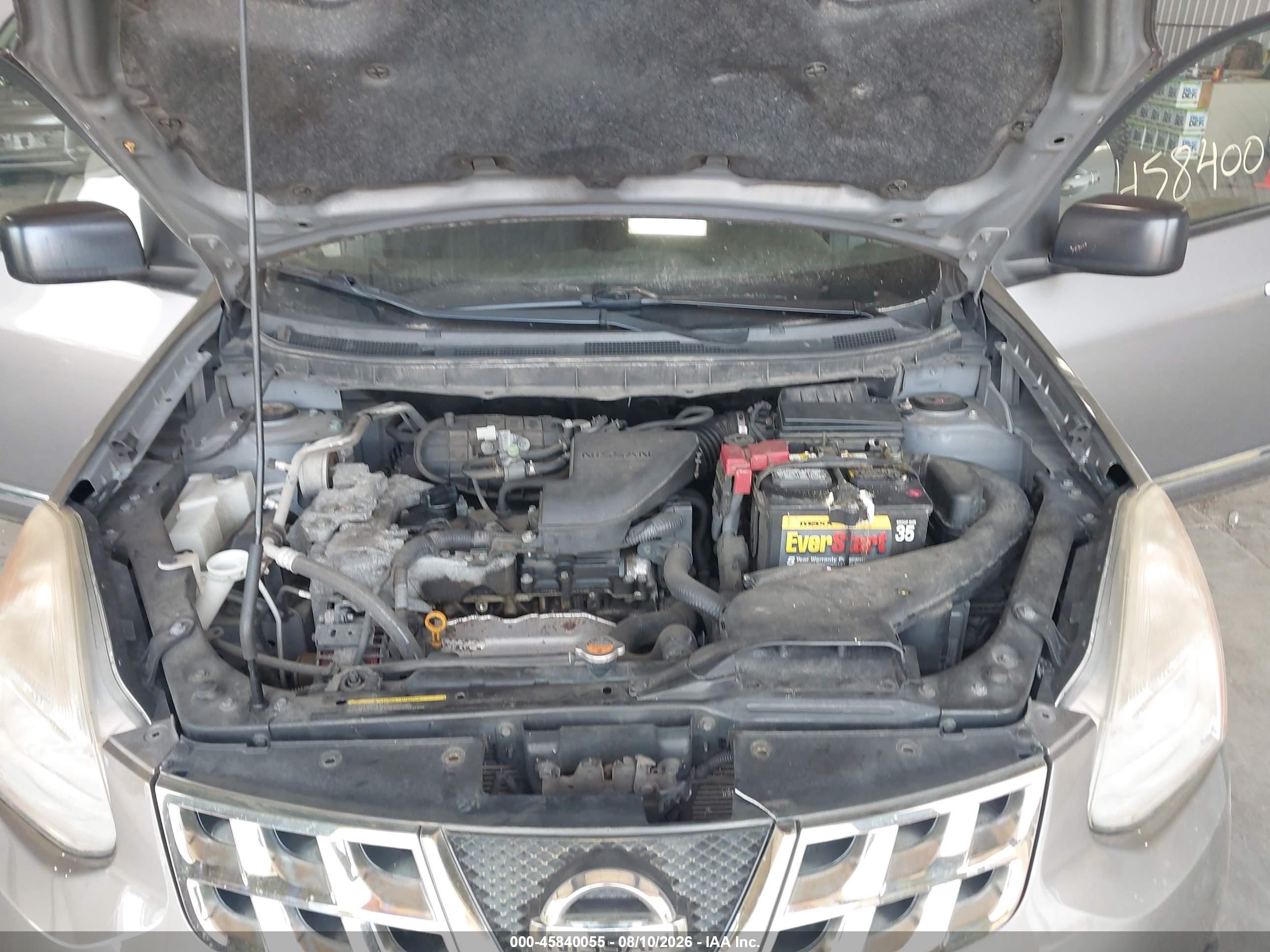 2011 Nissan Rogue S Серебряный vin: JN8AS5MV9BW274075