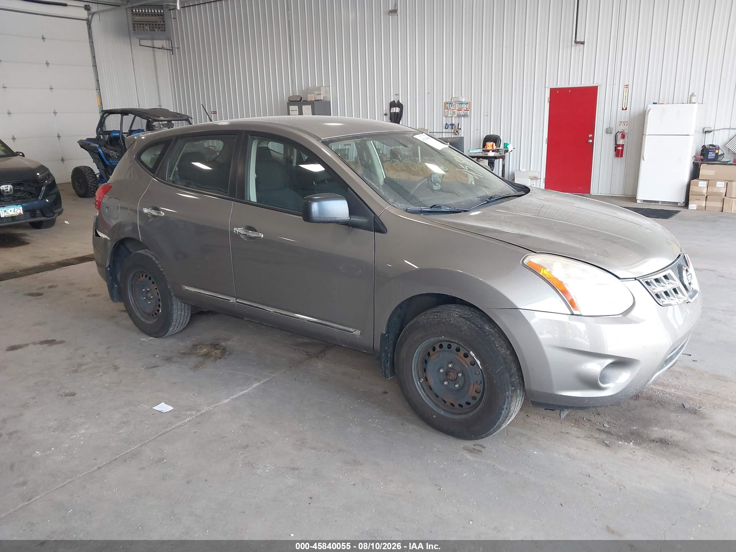 2011 Nissan Rogue S Серебряный vin: JN8AS5MV9BW274075