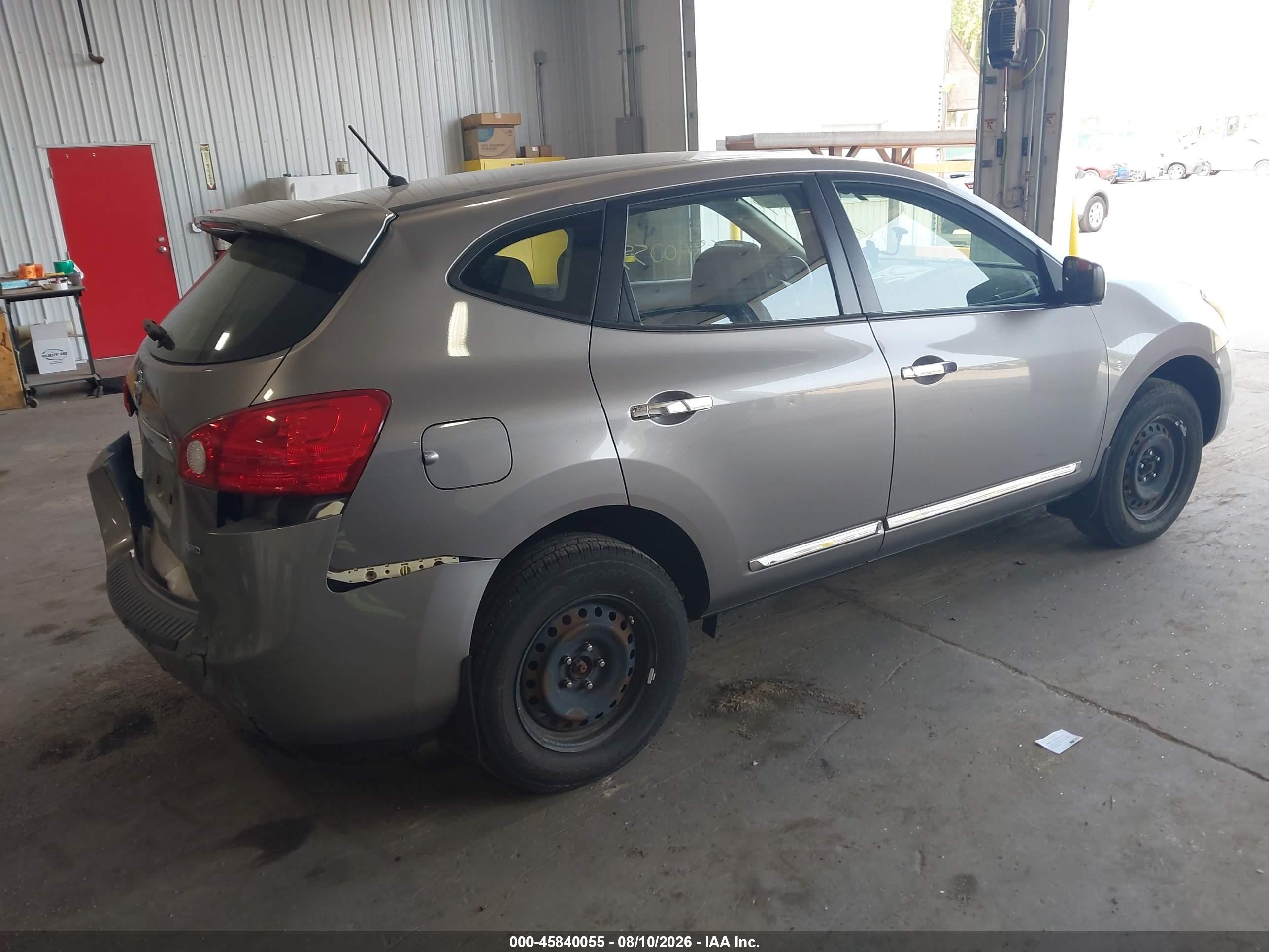 2011 Nissan Rogue S Серебряный vin: JN8AS5MV9BW274075