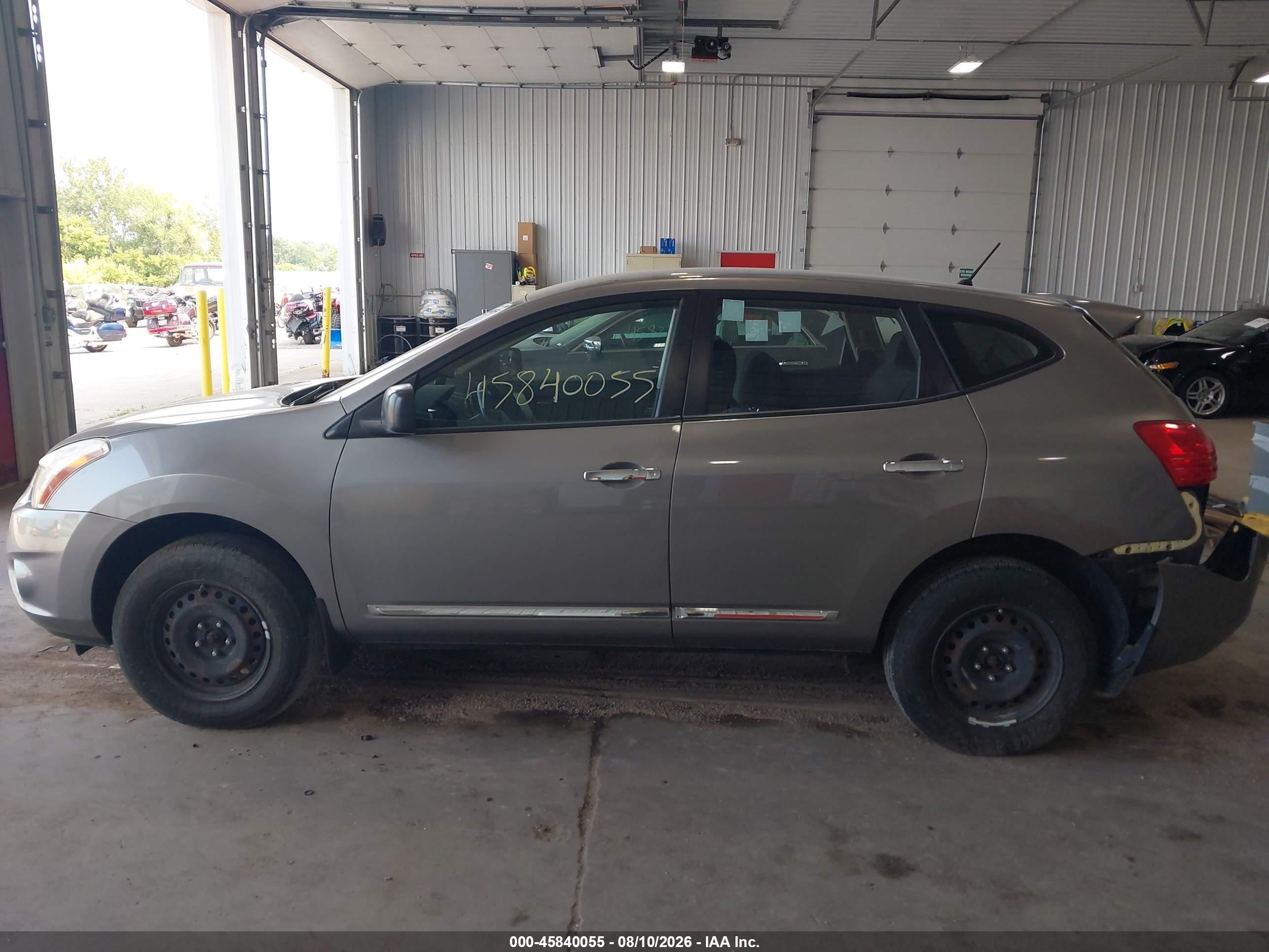 2011 Nissan Rogue S Серебряный vin: JN8AS5MV9BW274075