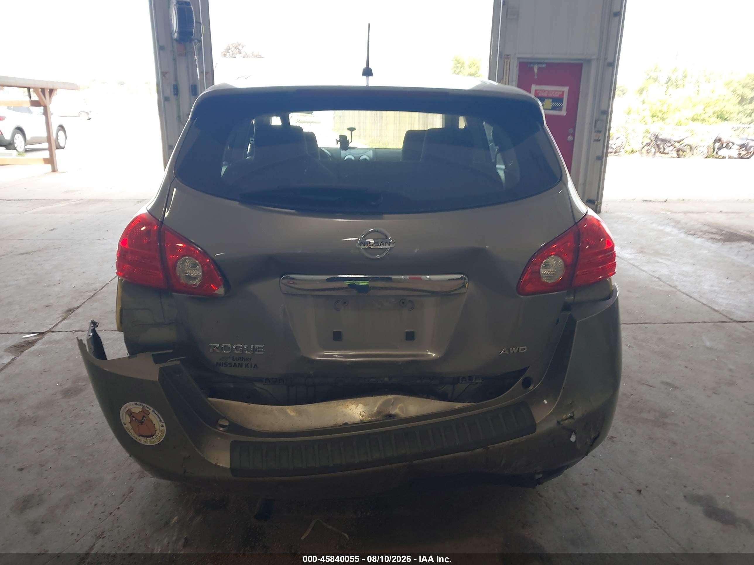 2011 Nissan Rogue S Серебряный vin: JN8AS5MV9BW274075