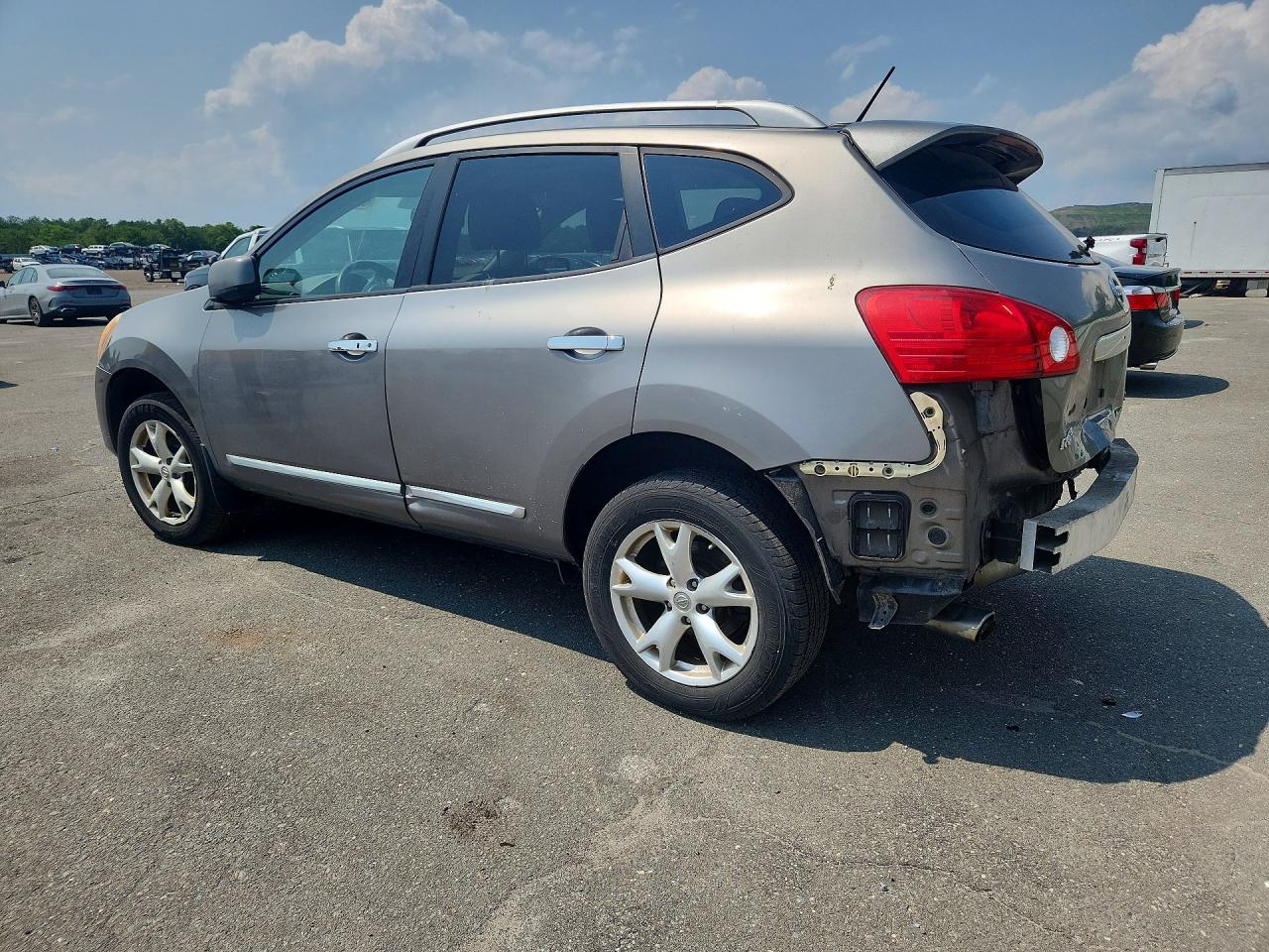 2011 Nissan Rogue S Gray vin: JN8AS5MV9BW283391
