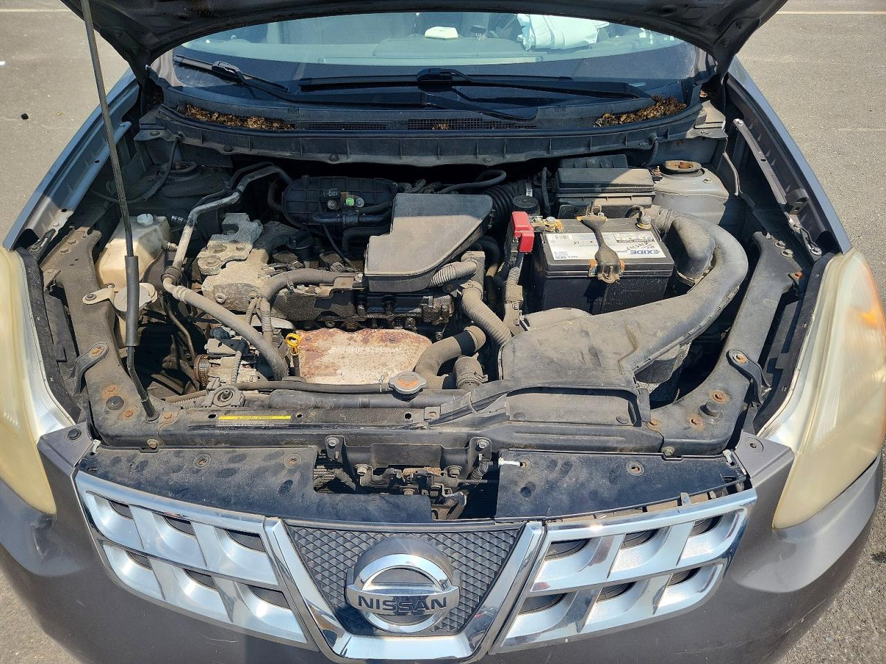 2011 Nissan Rogue S Gray vin: JN8AS5MV9BW283391