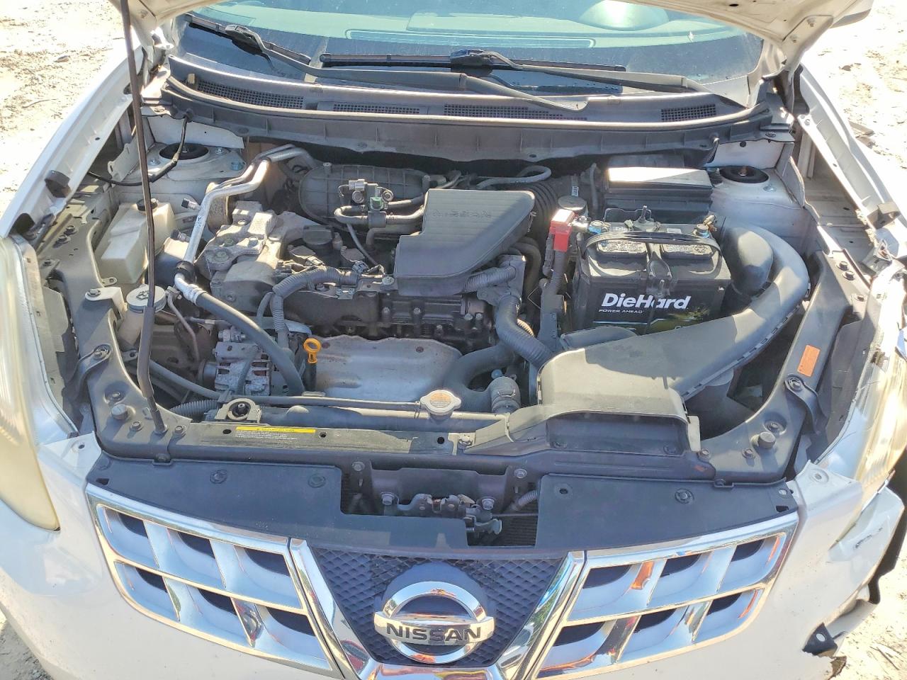 2011 Nissan Rogue S White vin: JN8AS5MV9BW313862