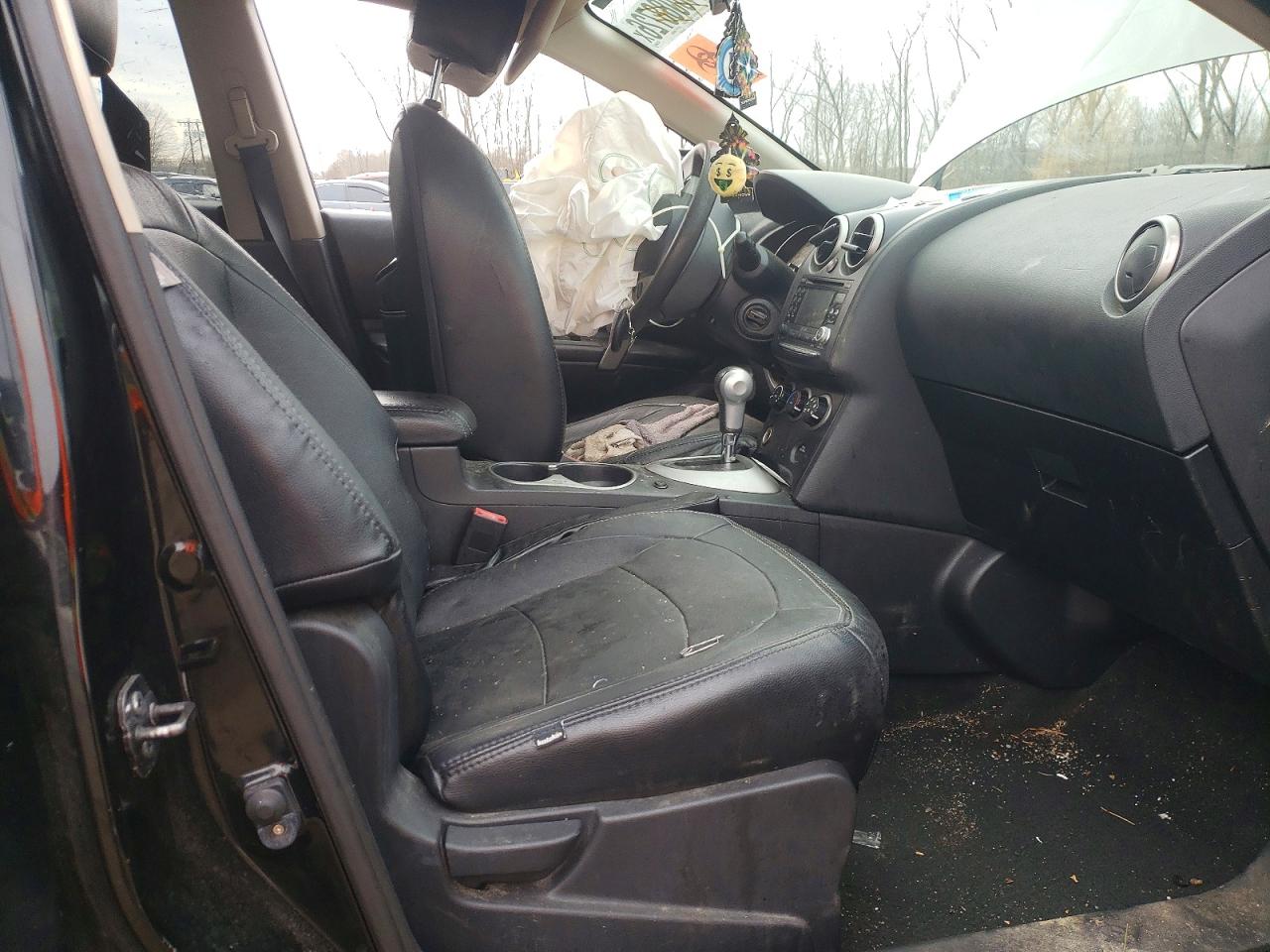 2011 Nissan Rogue S Black vin: JN8AS5MV9BW665968