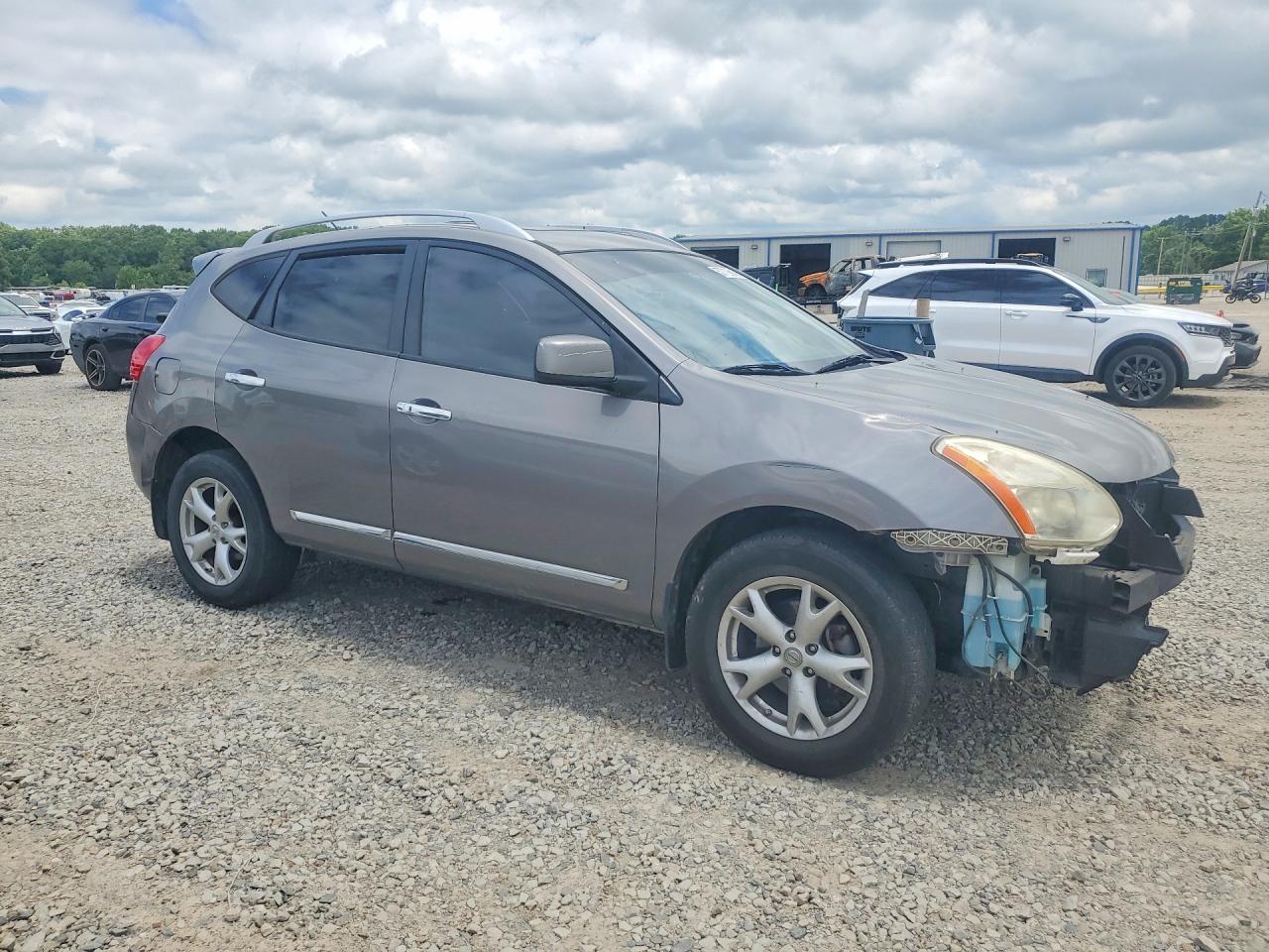 2011 Nissan Rogue S Gray vin: JN8AS5MV9BW678008