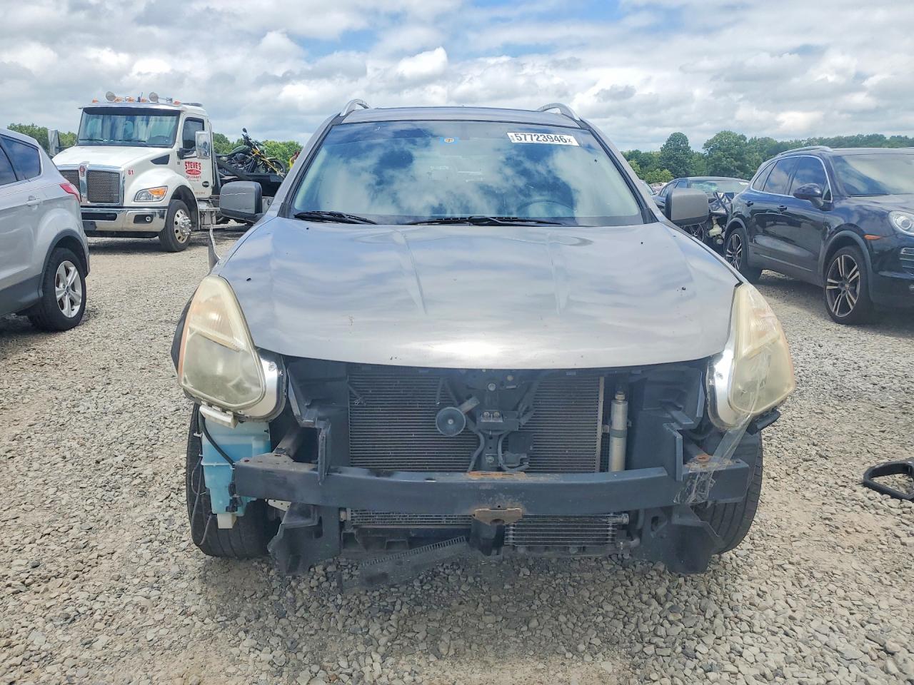 2011 Nissan Rogue S Gray vin: JN8AS5MV9BW678008