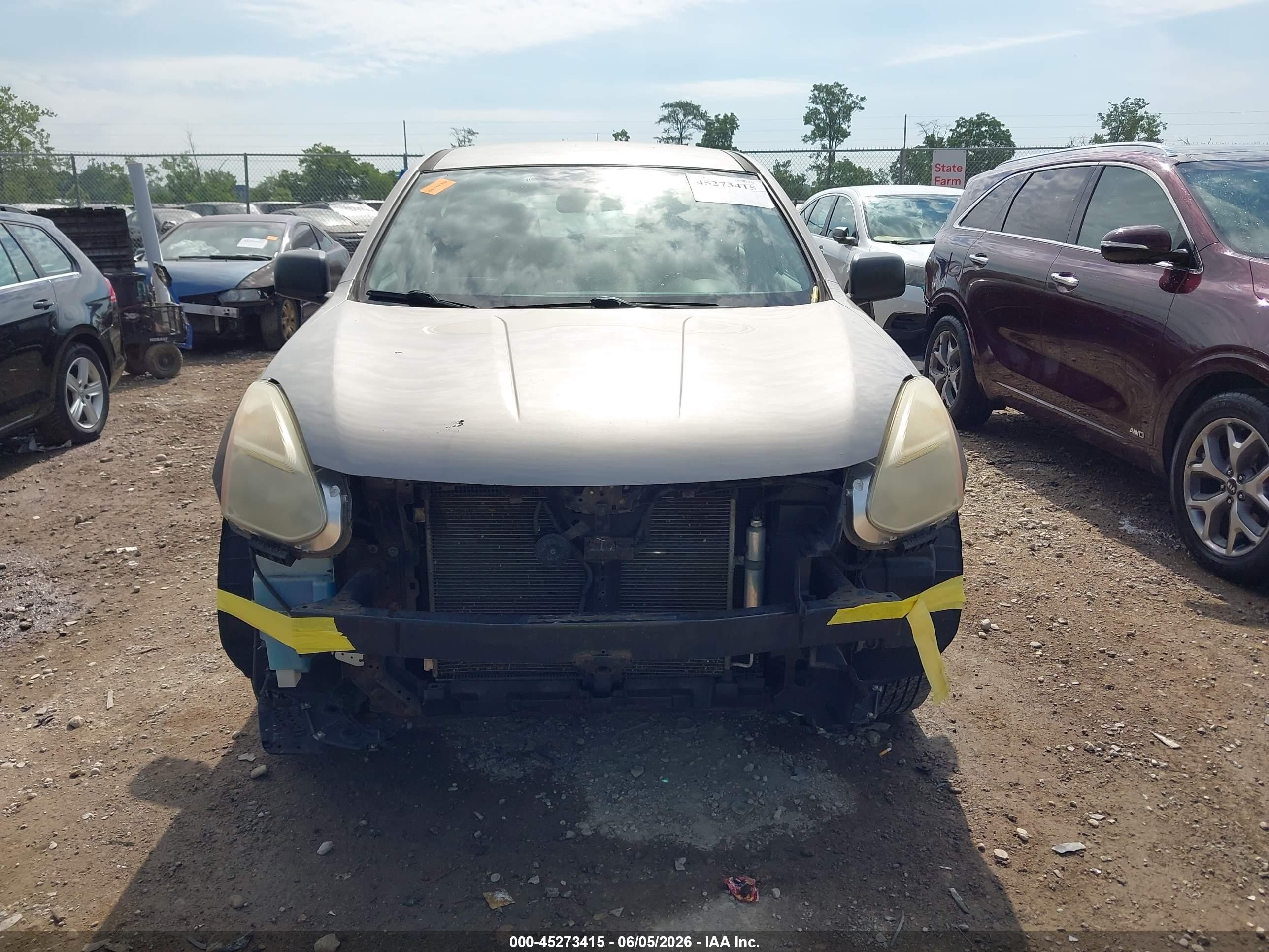 2011 Nissan Rogue S Gray vin: JN8AS5MV9BW681572