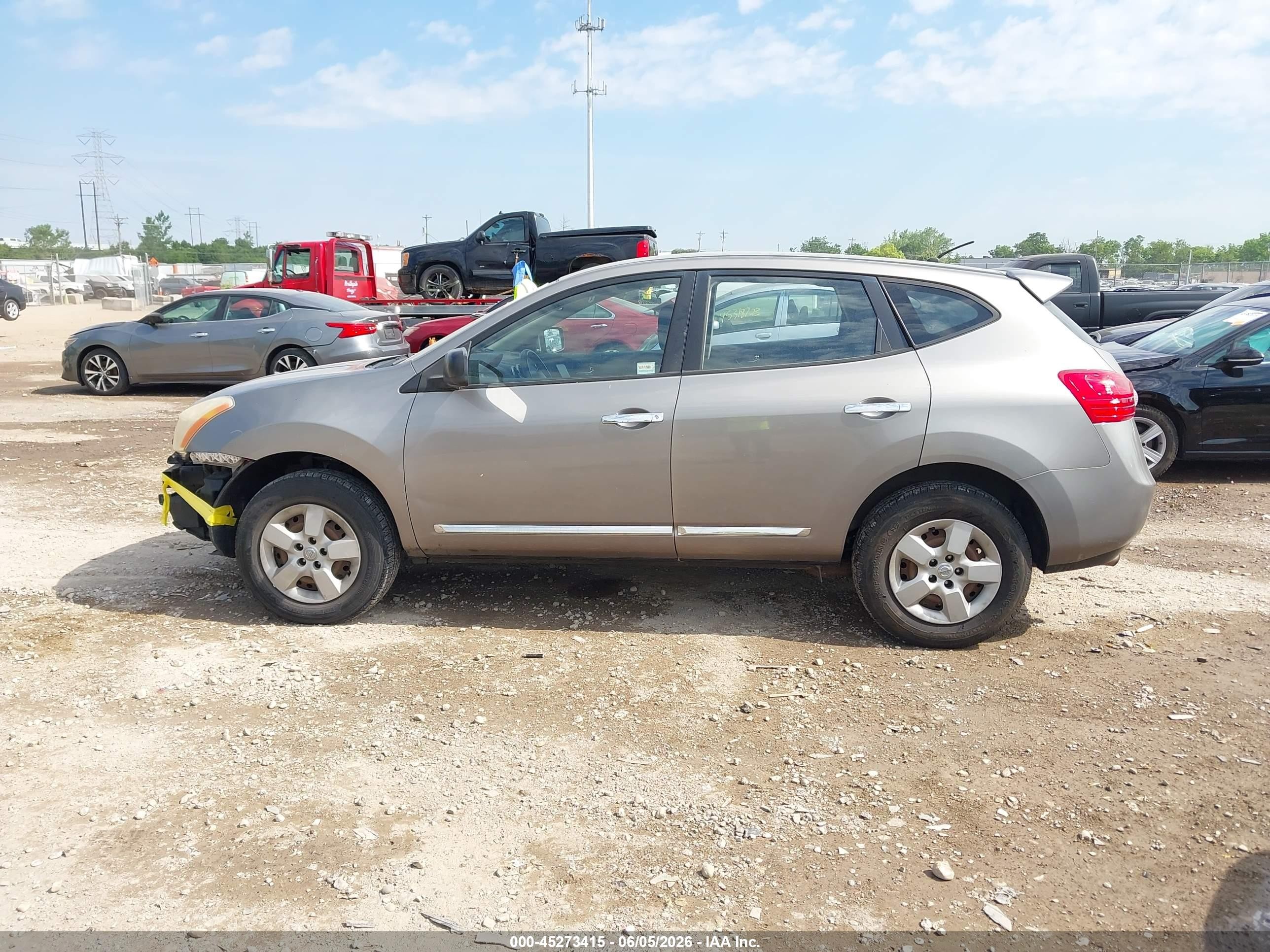 2011 Nissan Rogue S Gray vin: JN8AS5MV9BW681572