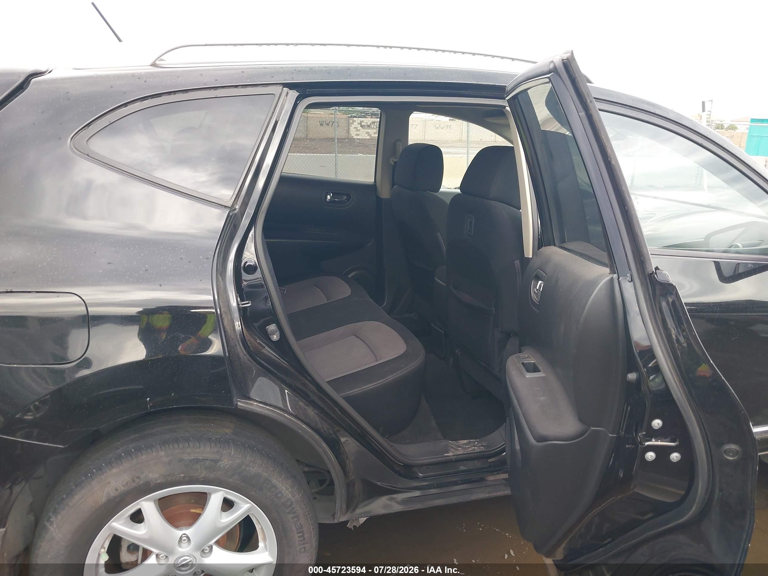 2011 Nissan Rogue Sv Black vin: JN8AS5MV9BW687551