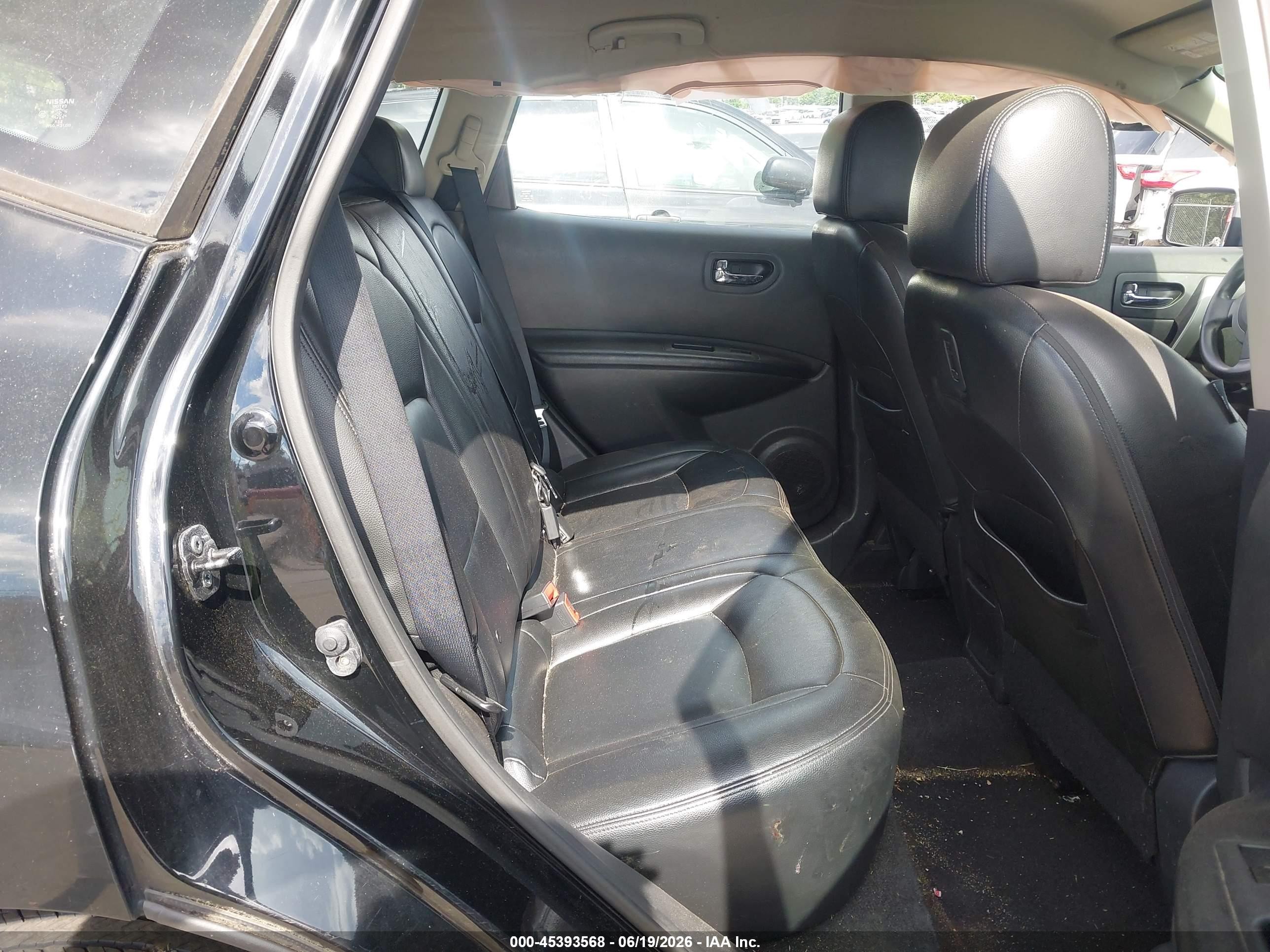 2011 Nissan Rogue S Черный vin: JN8AS5MV9BW689865