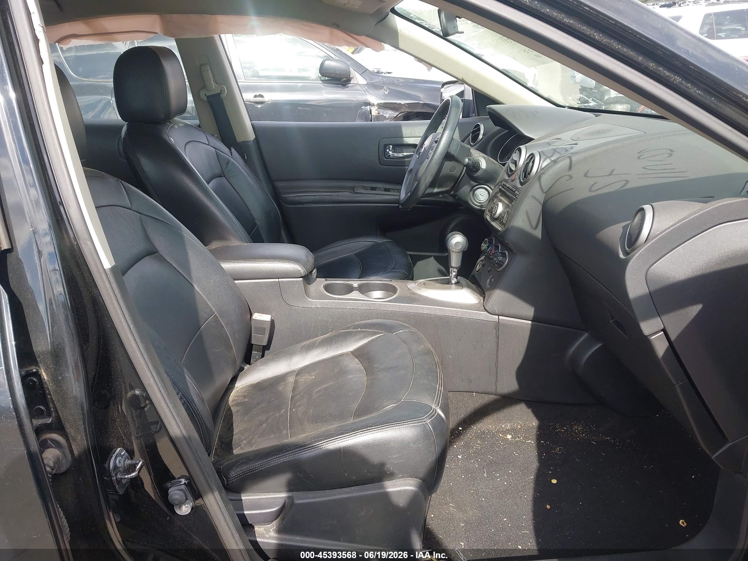 2011 Nissan Rogue S Черный vin: JN8AS5MV9BW689865