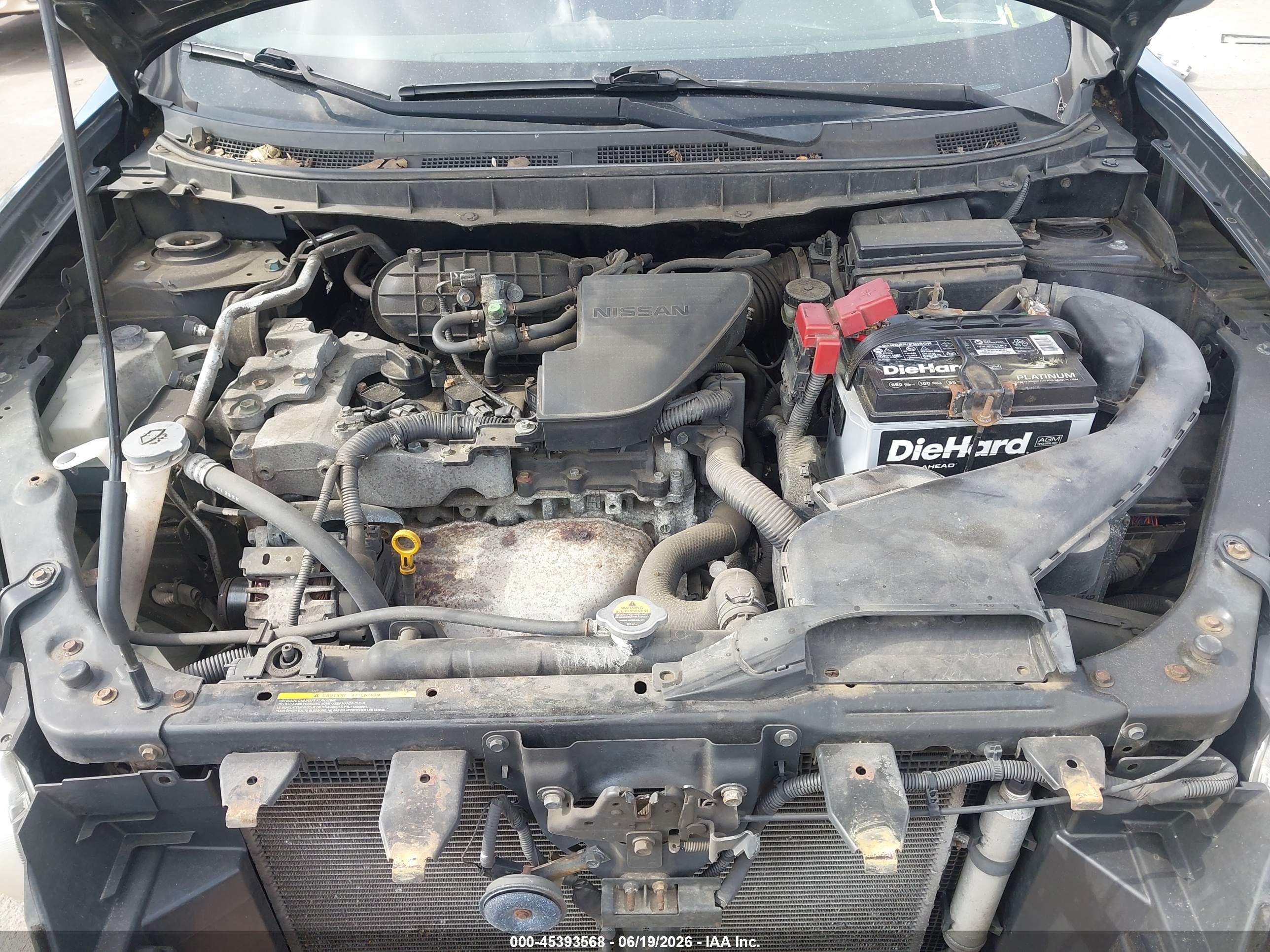 2011 Nissan Rogue S Черный vin: JN8AS5MV9BW689865