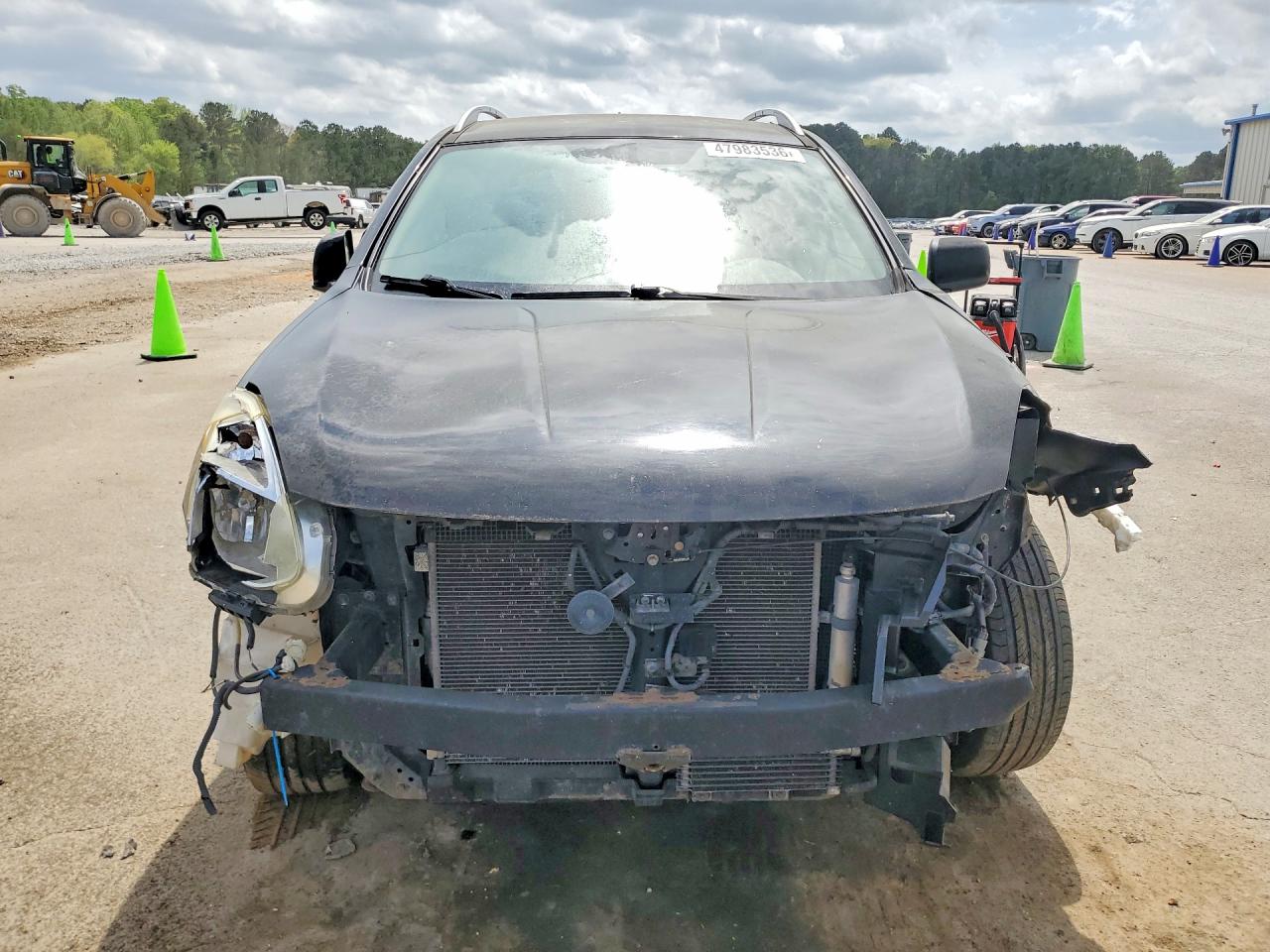 2011 Nissan Rogue S Black vin: JN8AS5MV9BW690434